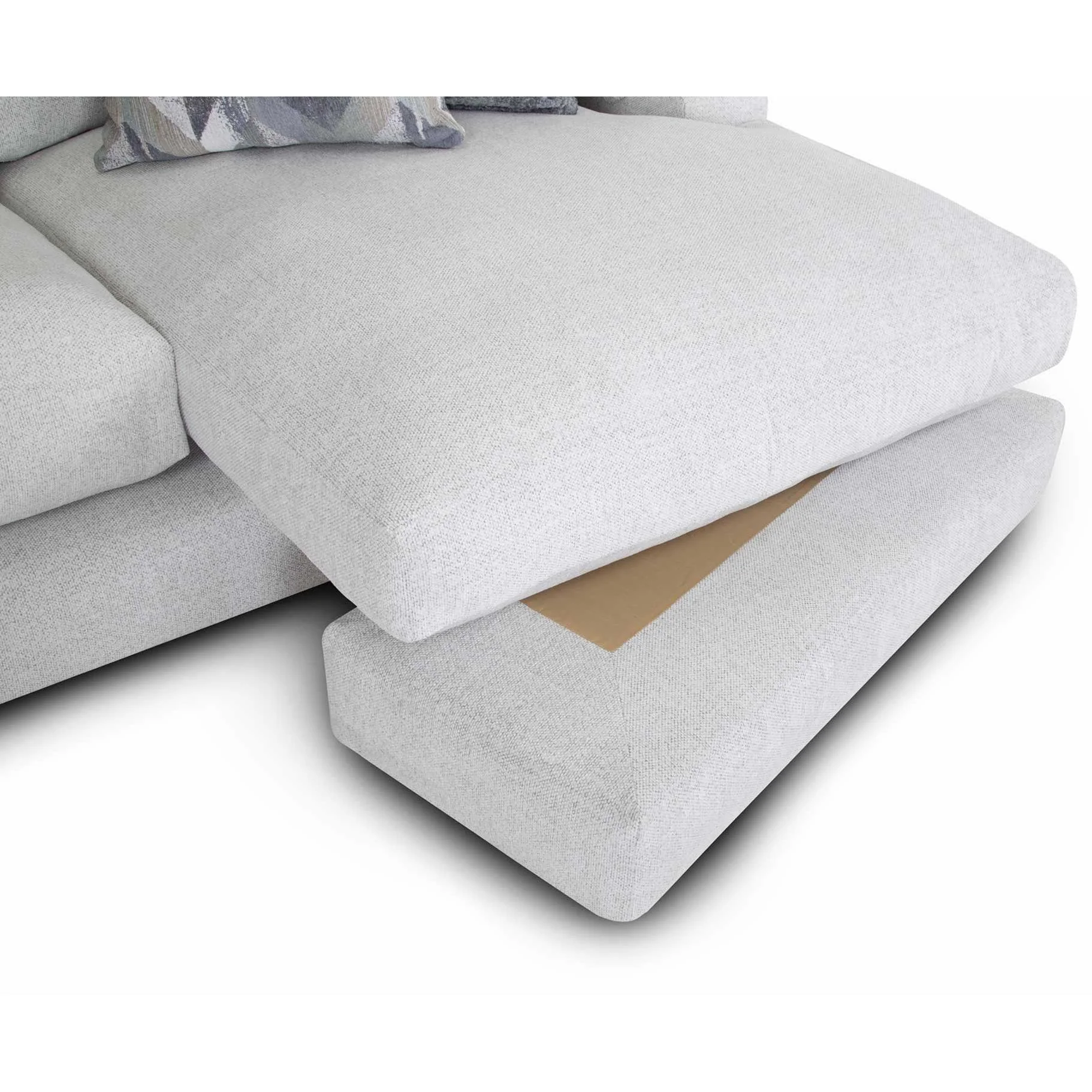 Franklin Alistair Fabric 3 pc Sectional 96159 3317-08/96104 3317-08/96114 3317-08 - Image 2