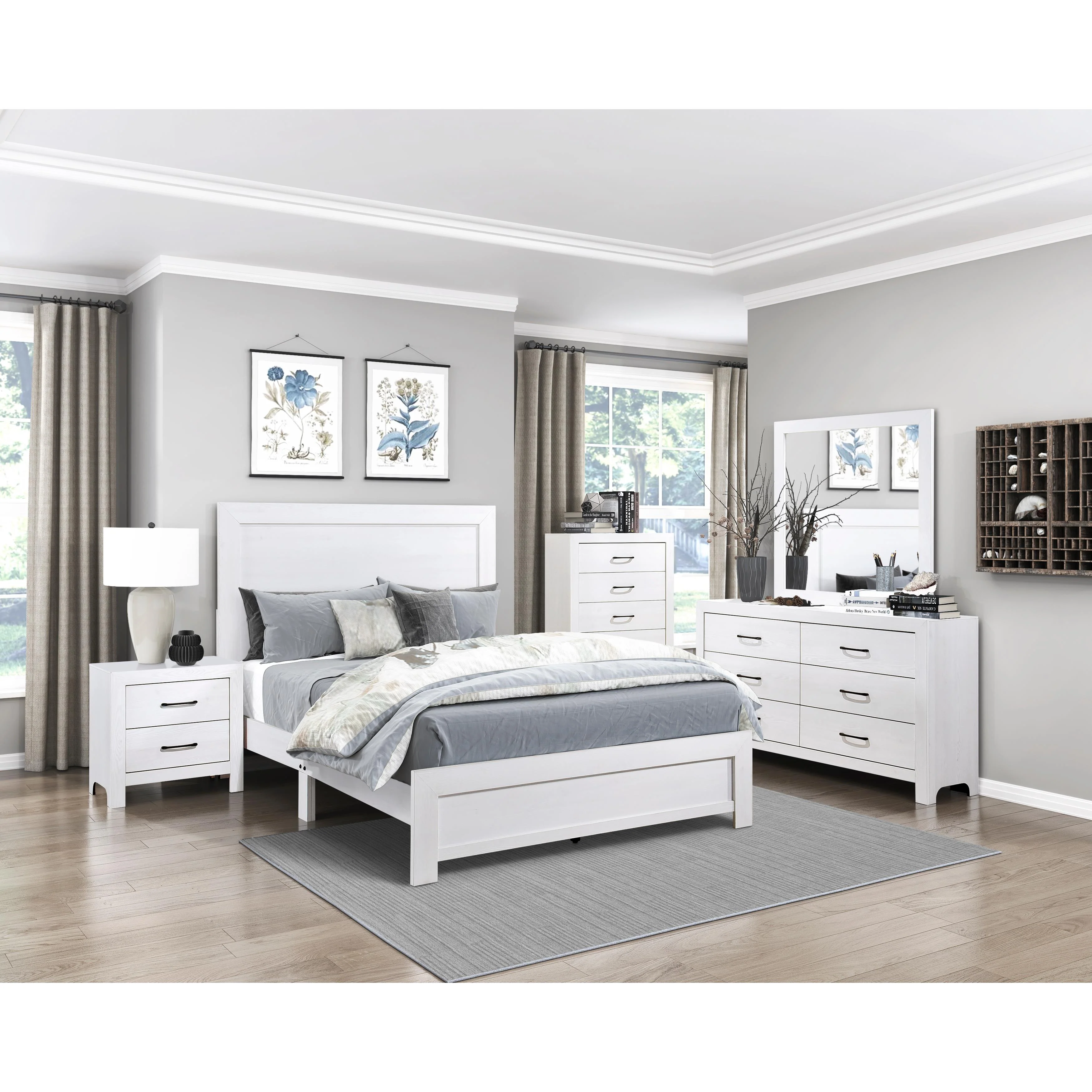 Homelegance Corbin 1534WH-6 Mirror - Image 3