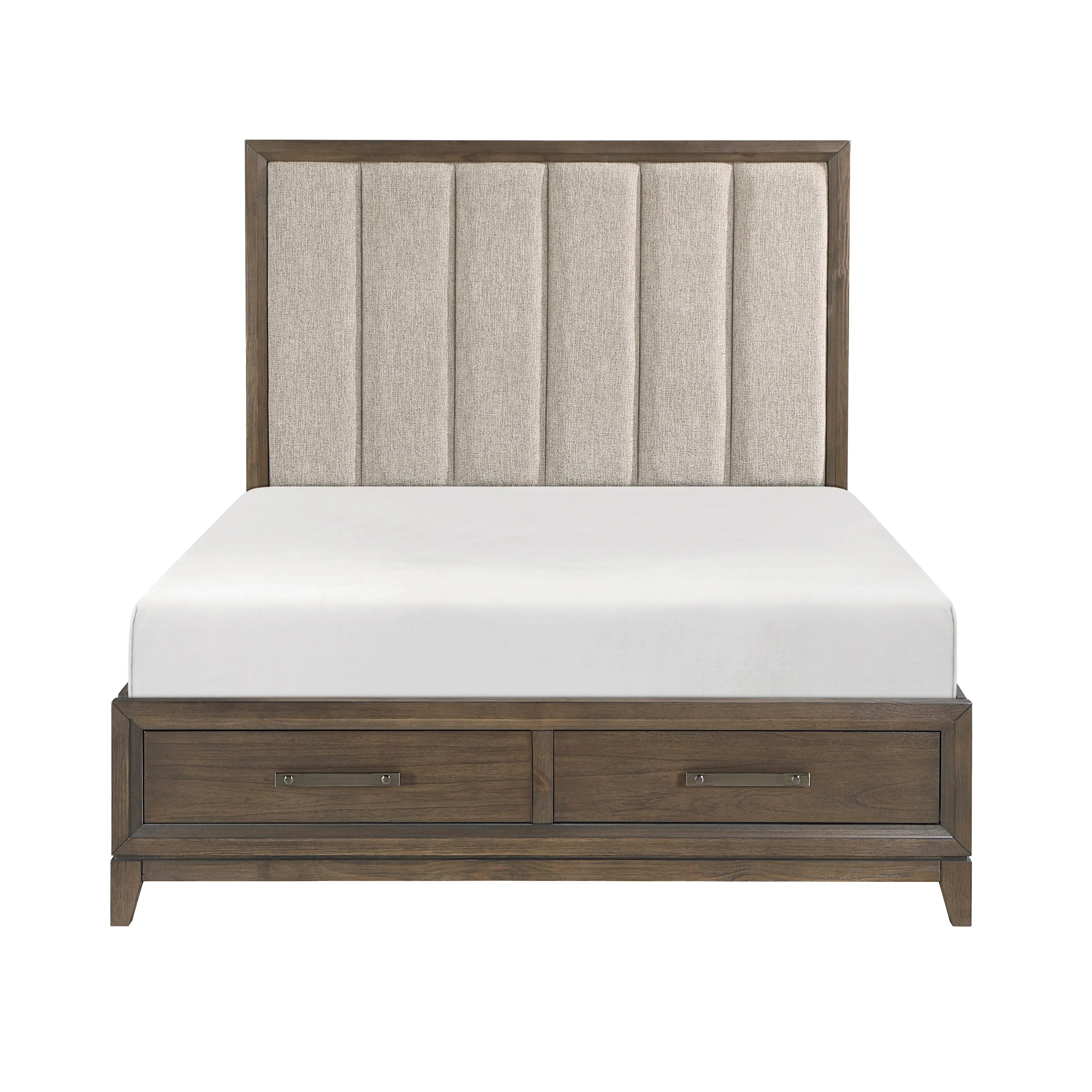 Homelegance Cambridge 1422KN-1EK* Eastern King Platform Bed with Footboard Storage - Image 1