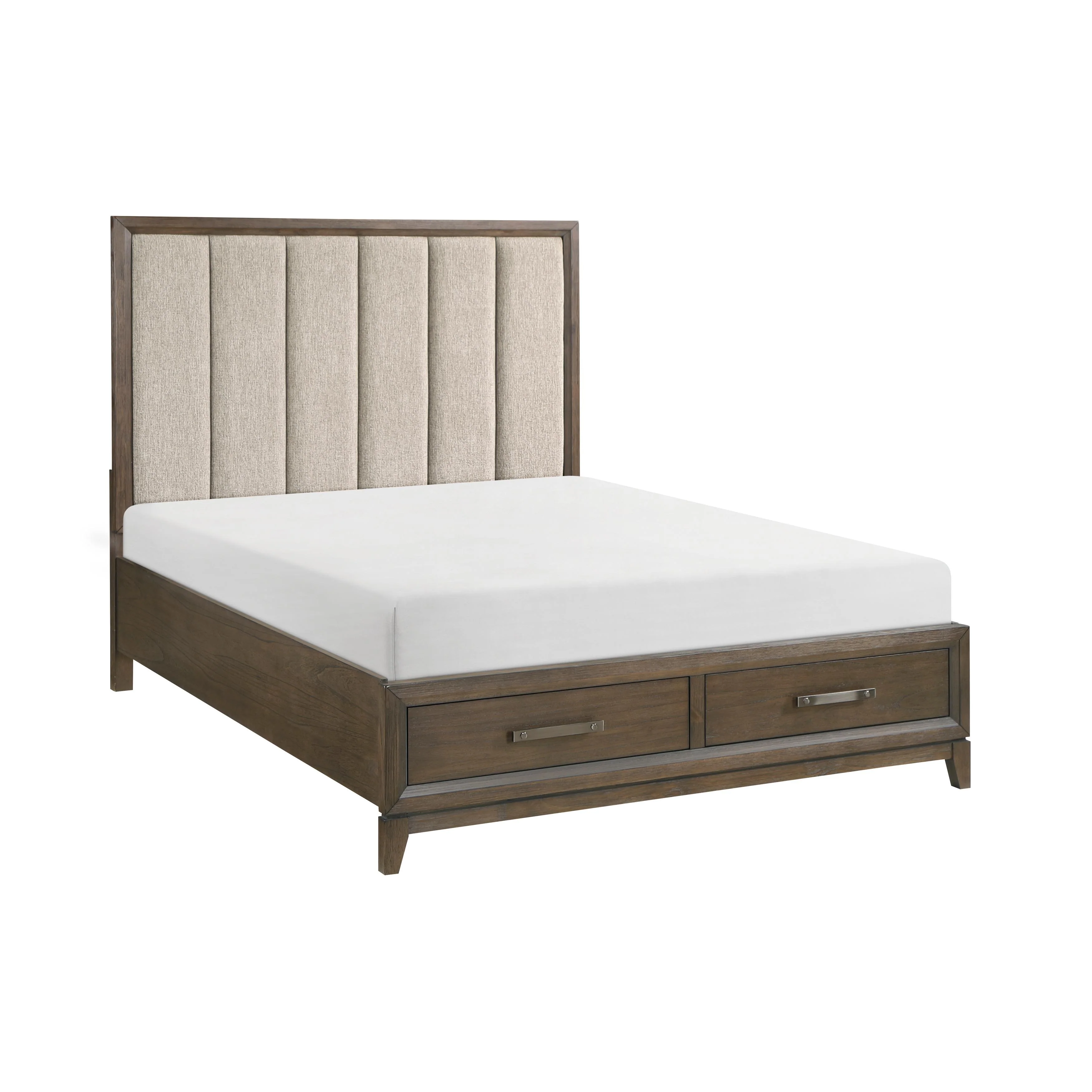 Homelegance Cambridge 1422KN-1EK* Eastern King Platform Bed with Footboard Storage - Image 3