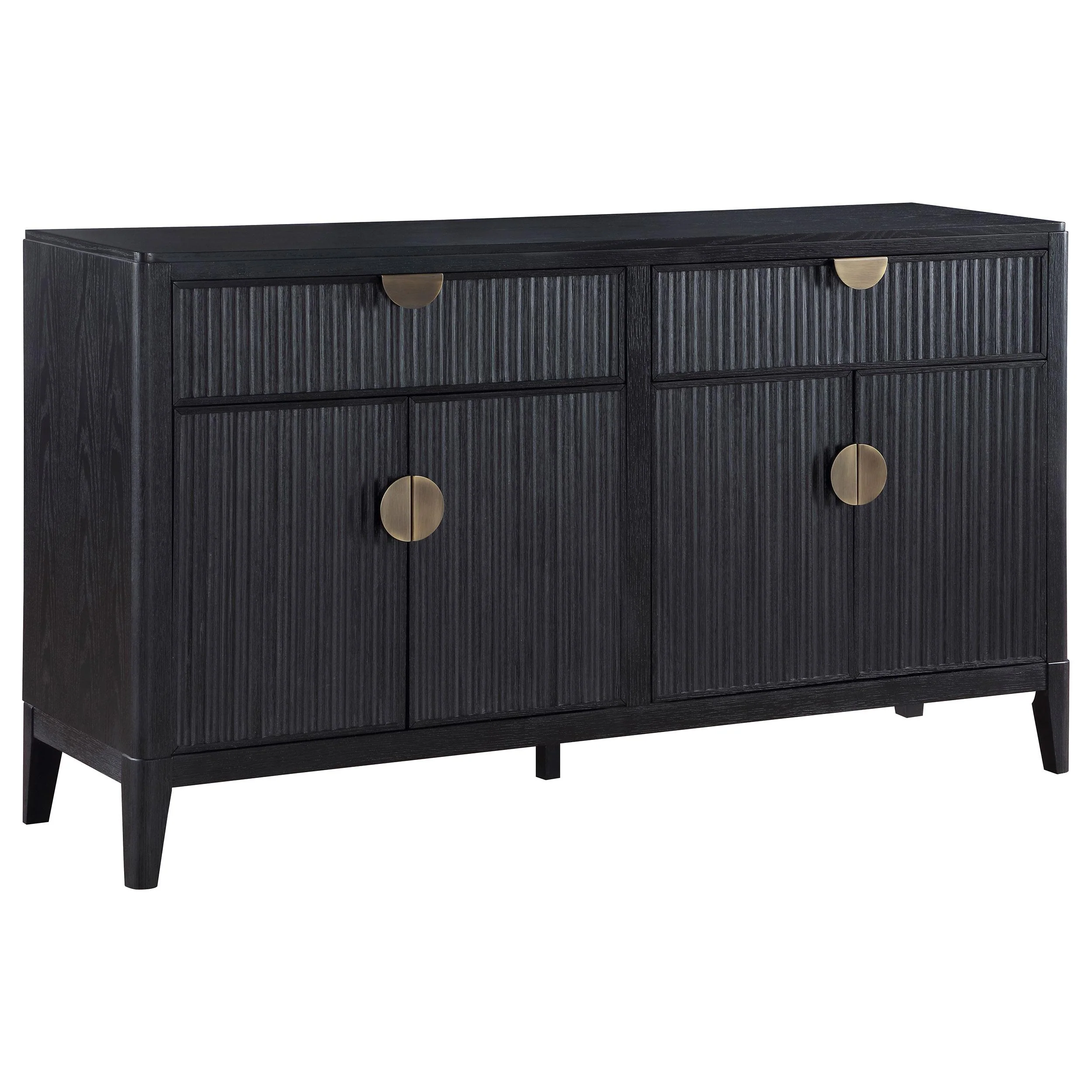 Coaster Furniture Brookmead 108235 4-door Sideboard Buffet Storage Cabinet – Black