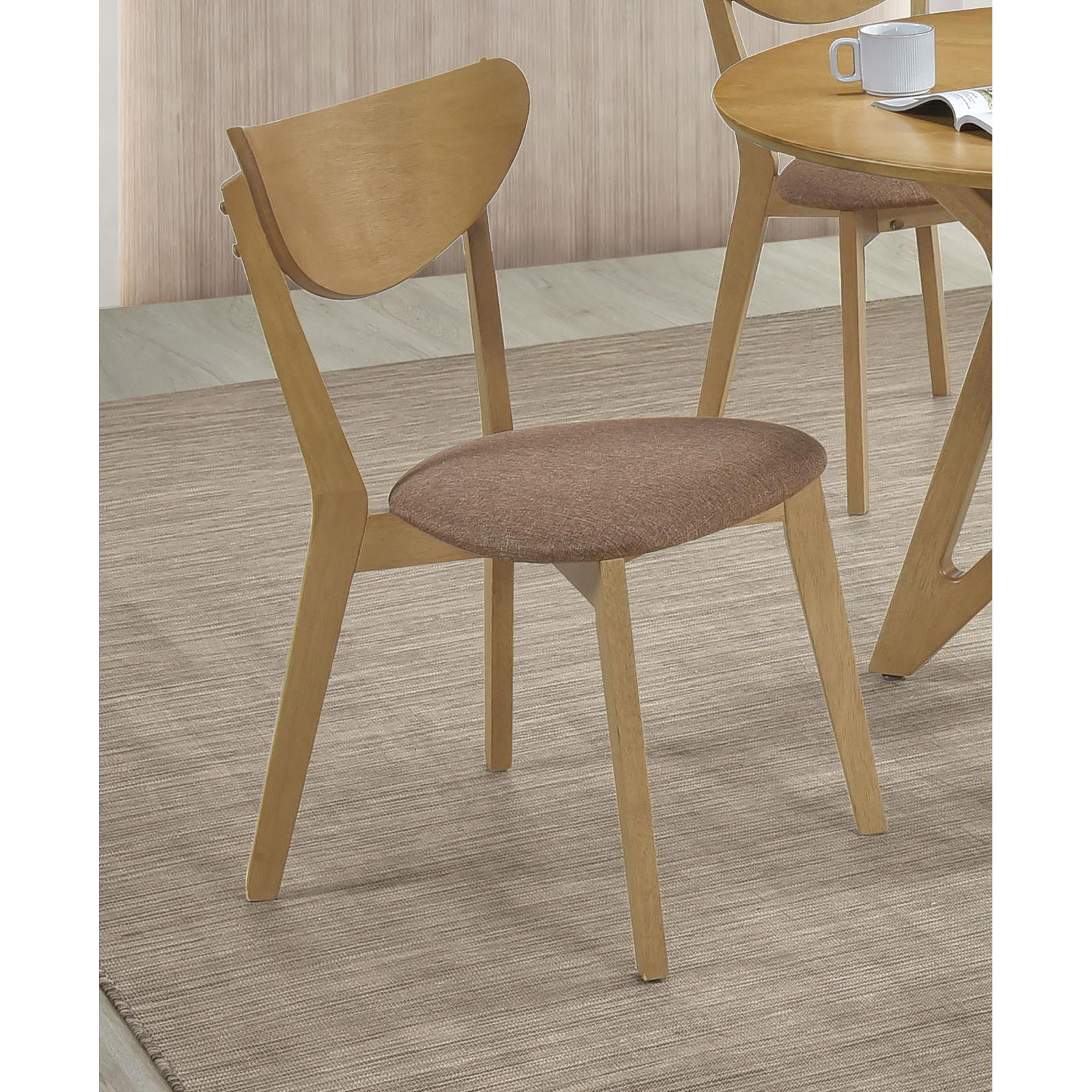 Coaster Furniture Elowen 108442 Wood Dining Side Chair - Light Walnut - Image 2