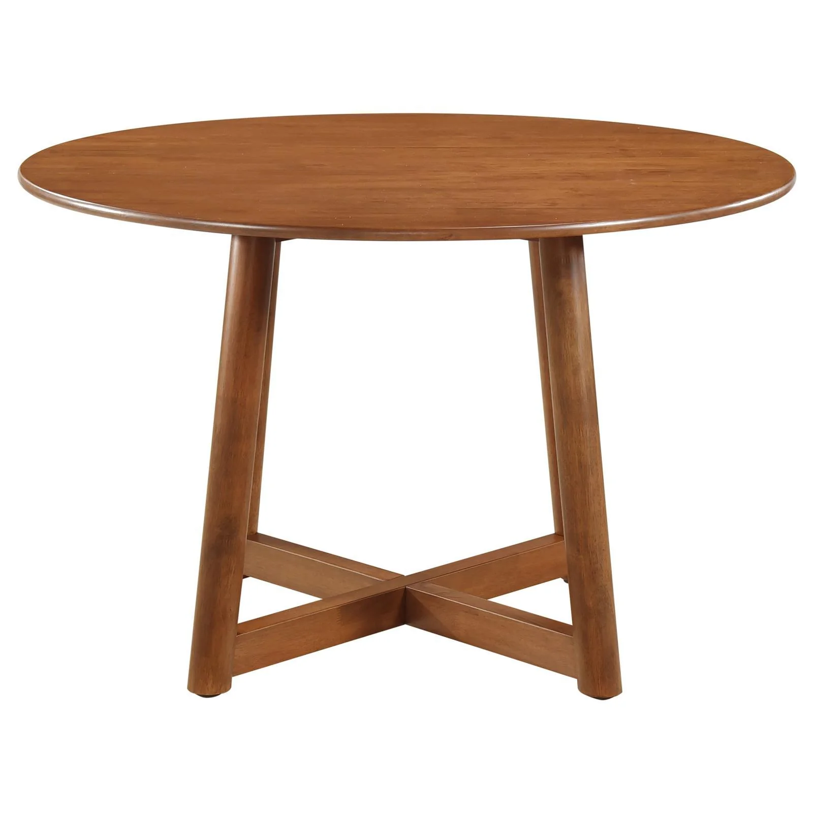 Coaster Furniture Dinah 108471 Round 47-inch Solid Wood Dining Table - Walnut - Image 3
