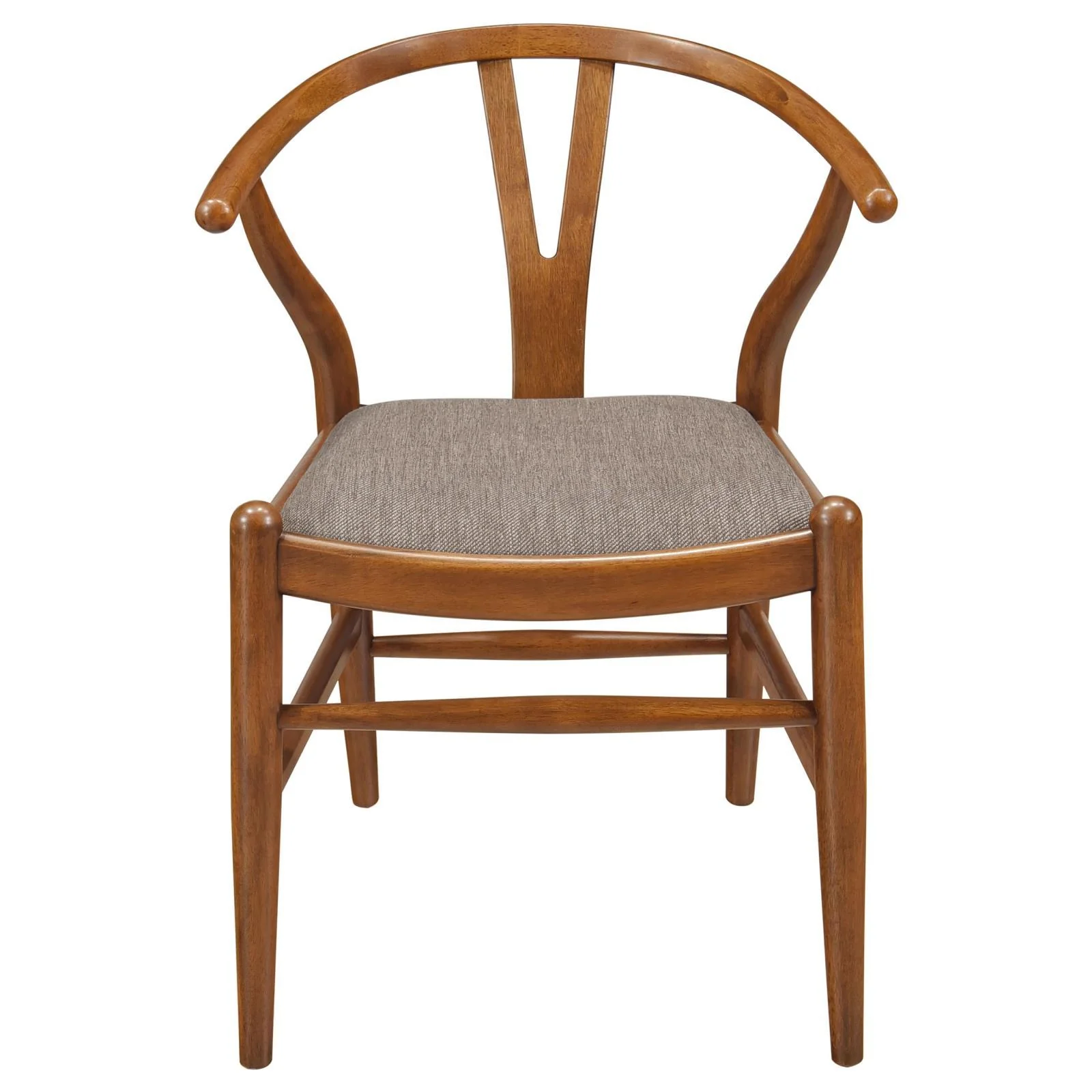 Coaster Furniture Dinah 108472 Wood Wishbone Dining Side Chair - Walnut - Image 3