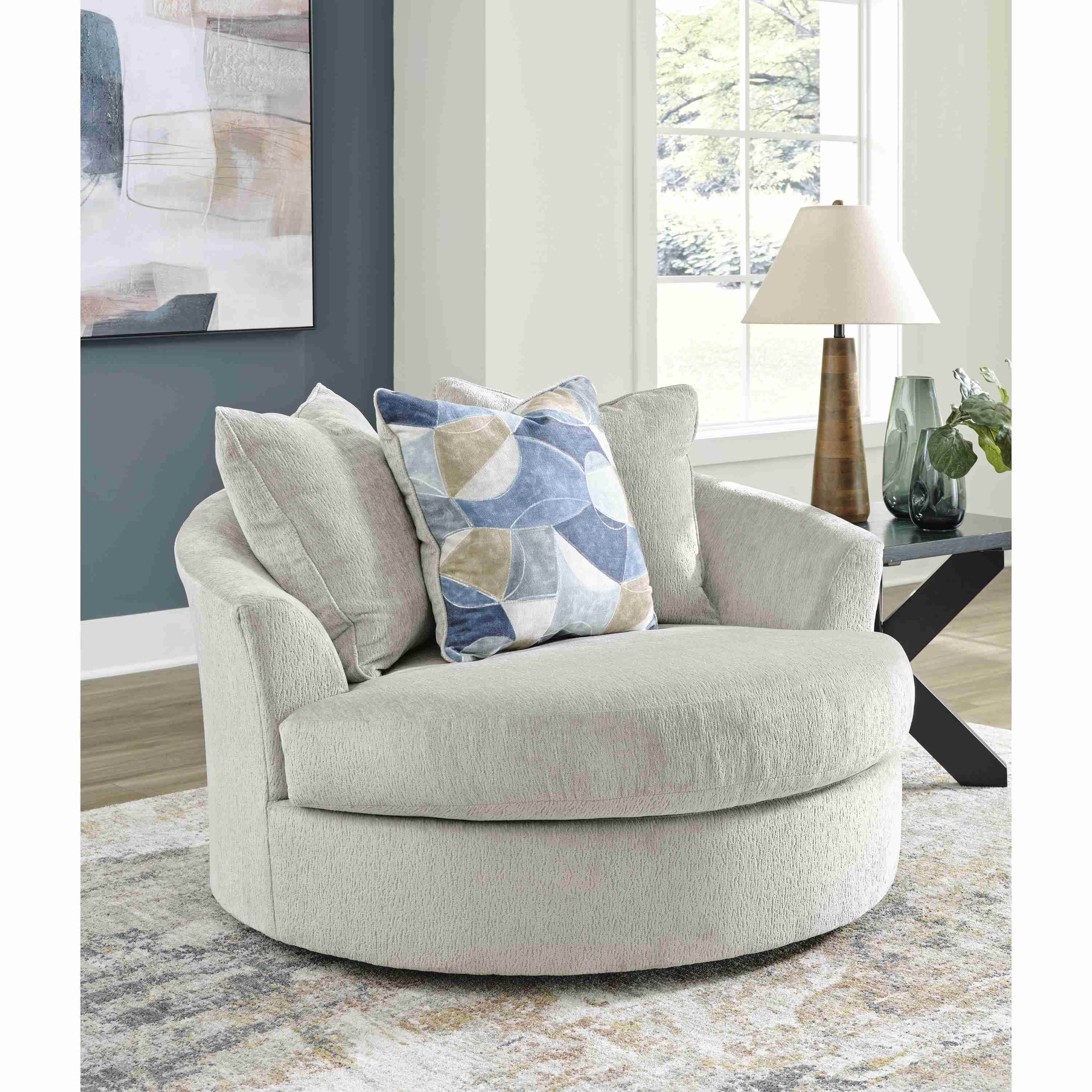 Benchcraft Maxon Place 3300421 Oversized Swivel Accent Chair - Image 2