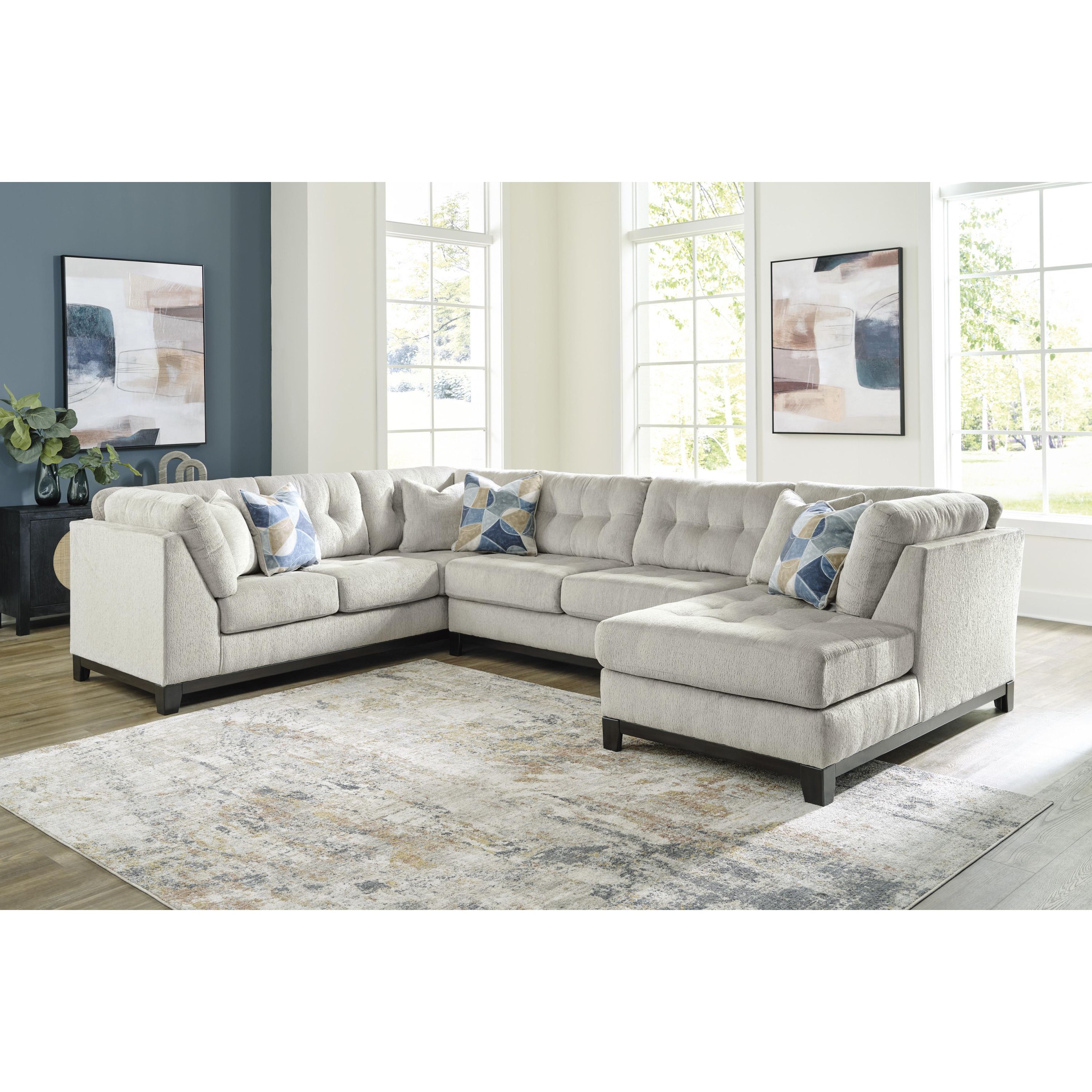 Benchcraft Maxon Place 33004S2 3 pc Sectional with Chaise - Image 3