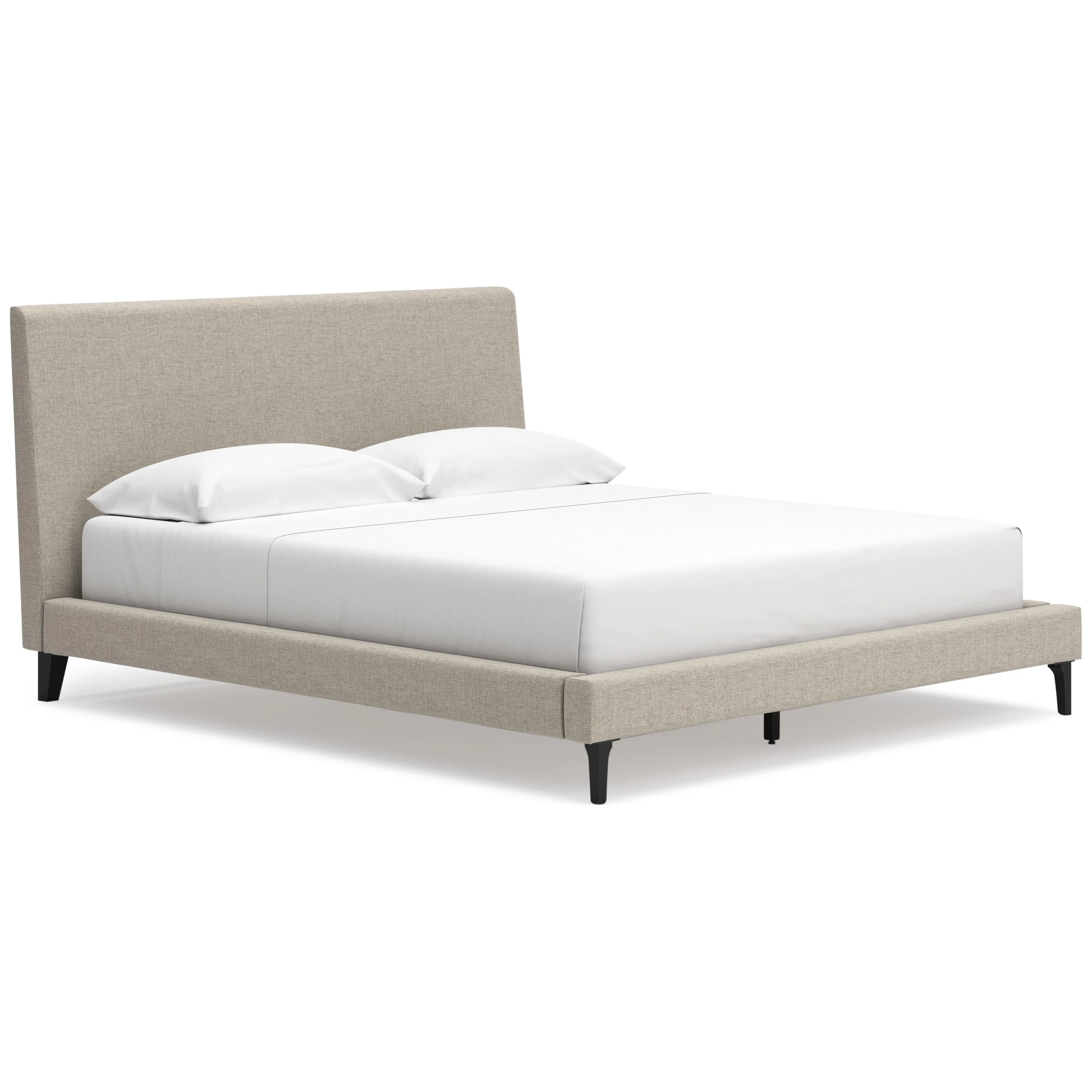Signature Design by Ashley Cielden B1199-94 California King Upholstered Bed with Roll Slats - Image 1