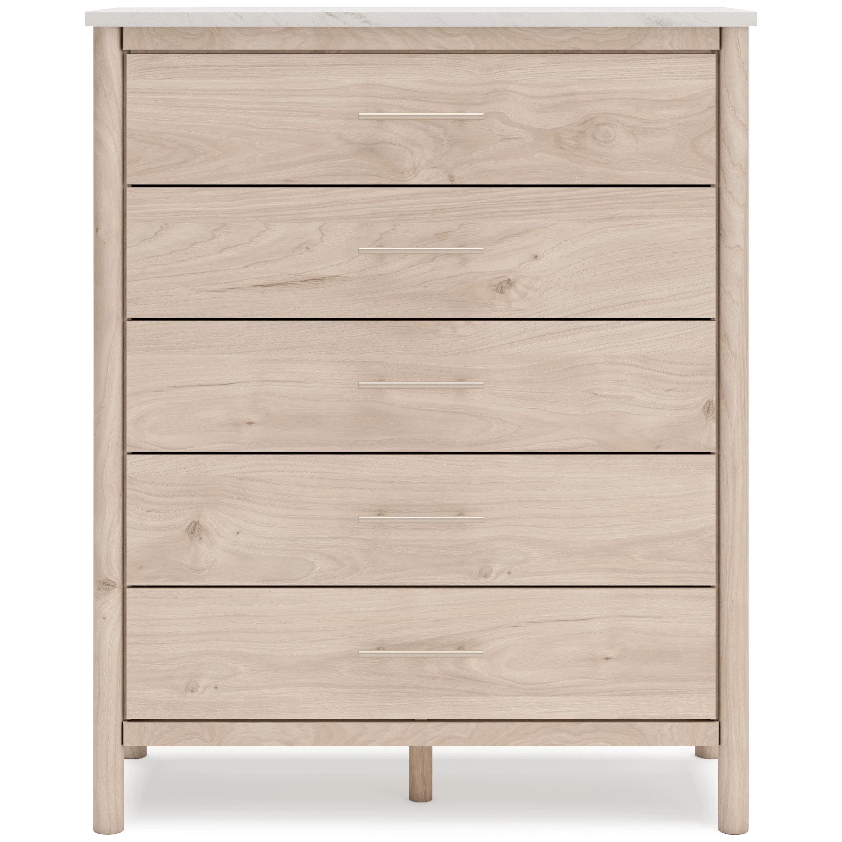 Signature Design by Ashley Cadmori B2615-345 Five Drawer Wide Chest - Image 3