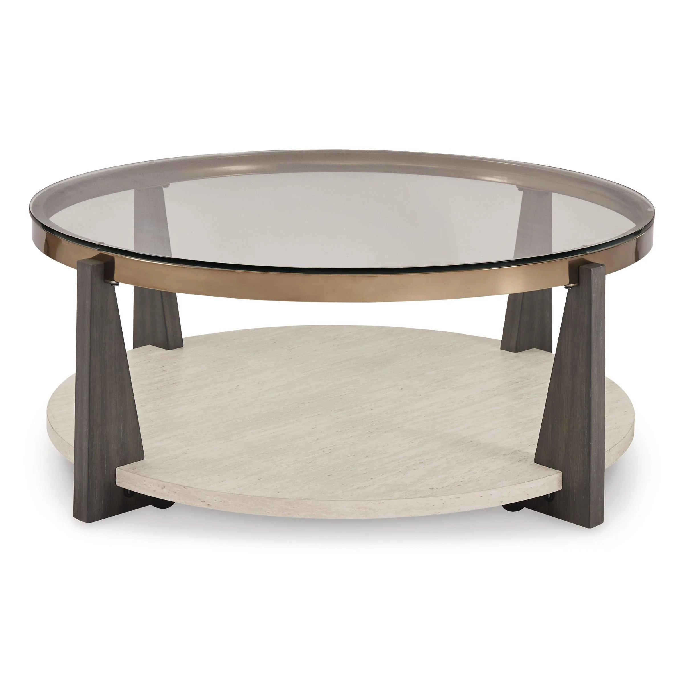 Signature Design by Ashley Frazwa T432-8 Round Cocktail Table - Image 2