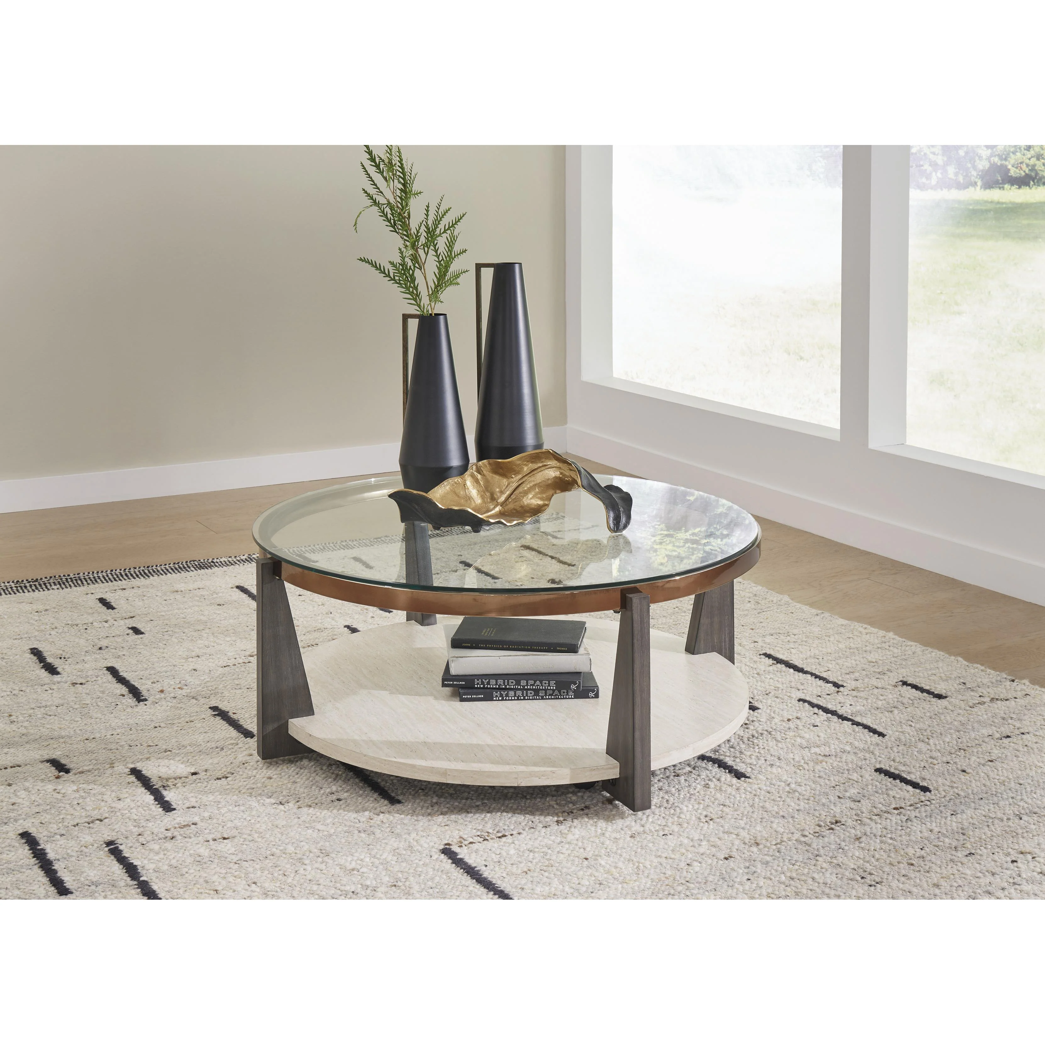 Signature Design by Ashley Frazwa T432-8 Round Cocktail Table - Image 3