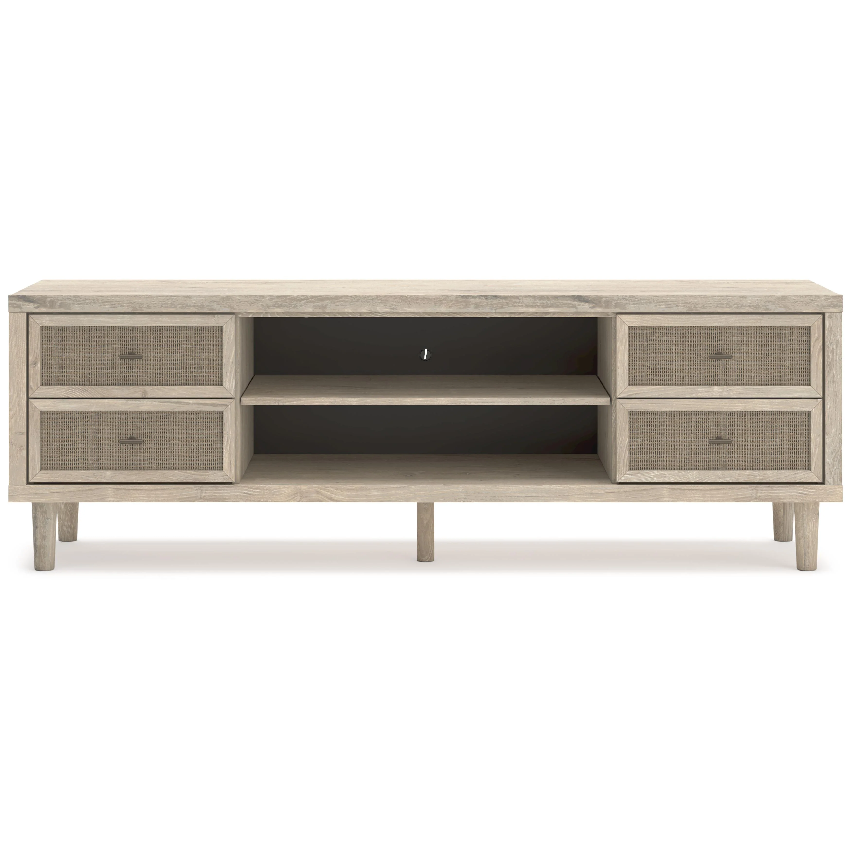 Signature Design by Ashley Cielden W1199-68 Extra Large TV Stand with Fireplace Option - Image 3