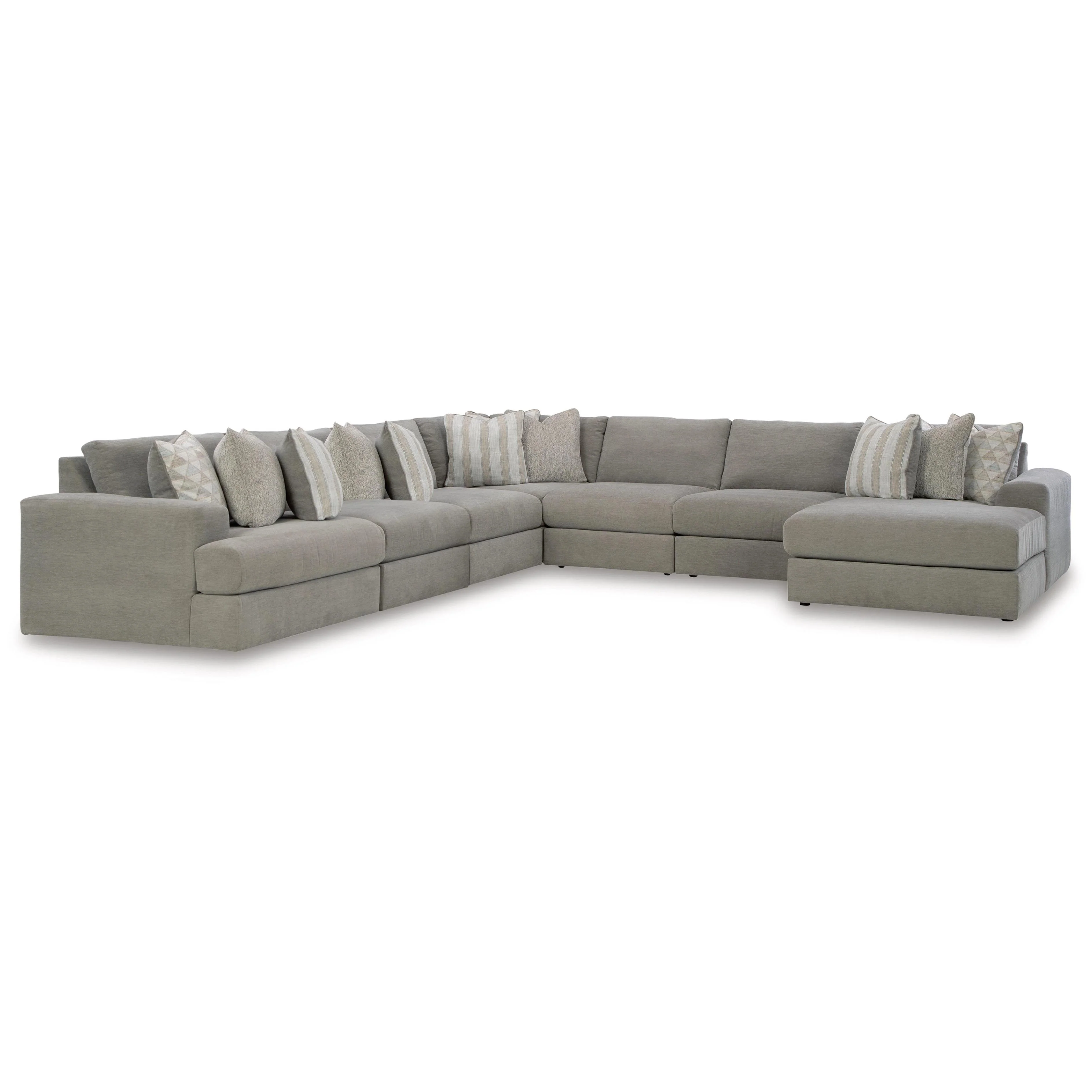 Signature Design by Ashley Avaliyah 58103S10 7 pc Sectional with Chaise - Image 1