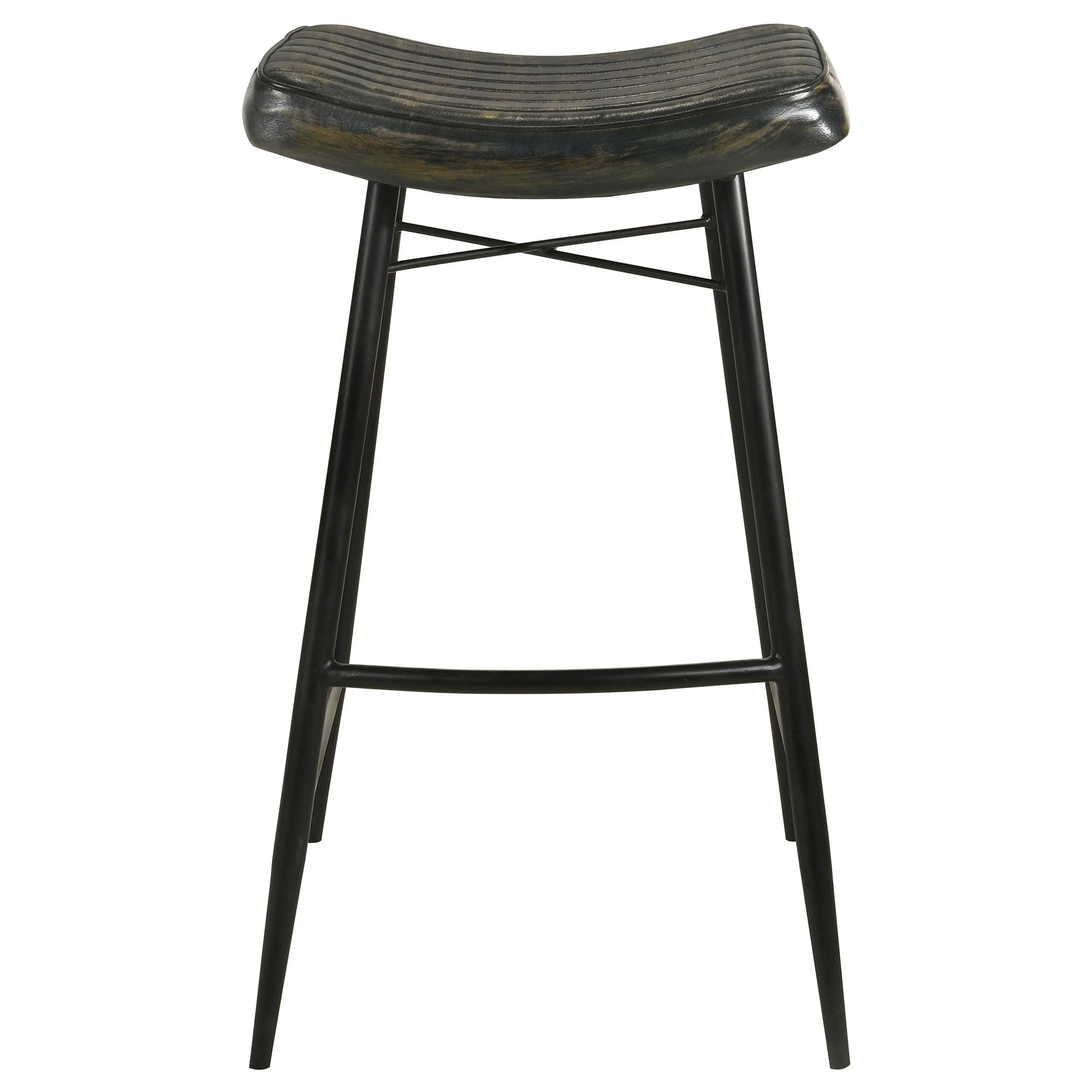 Coaster Furniture Bayu 109259 Leather Upholstered Bar Stool - Espresso - Image 3