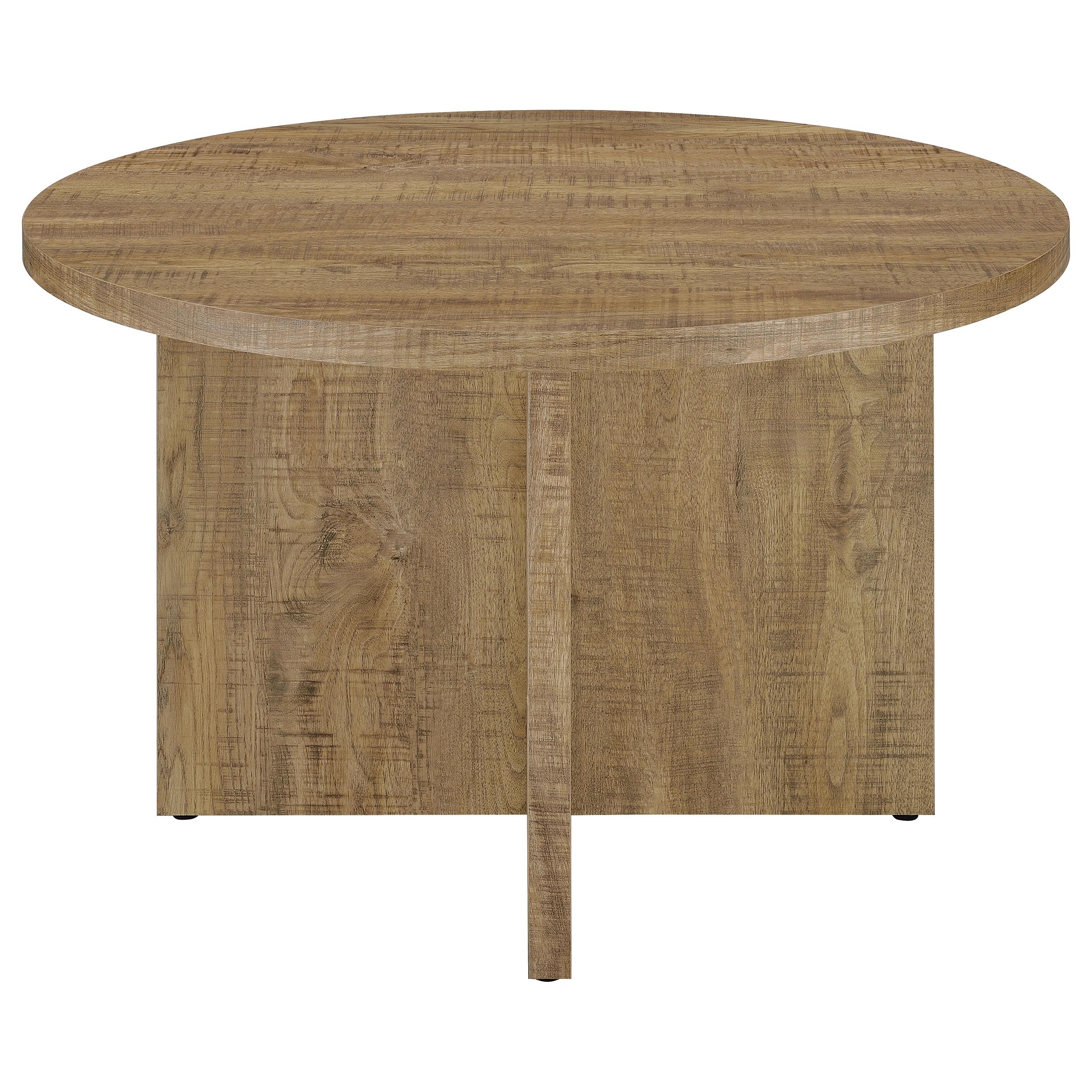 Coaster Furniture Jamestown 183021 Round 47-inch Composite Wood Dining Table - Mango - Image 3