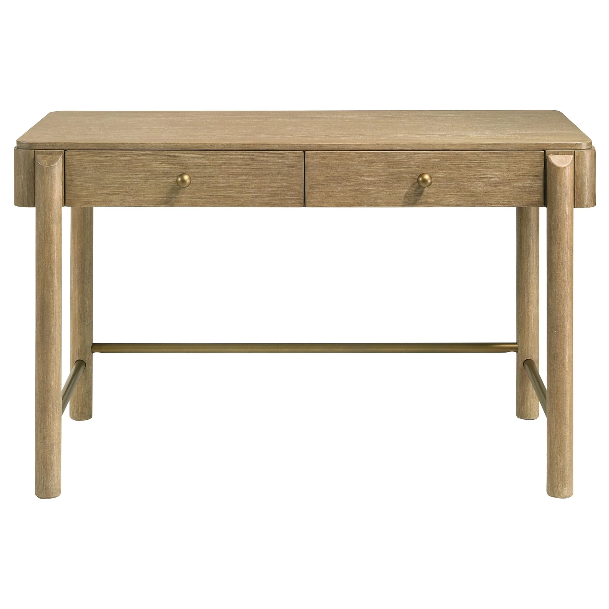 Coaster Furniture Arini 224307 2-Drawer Vanity Desk Makeup Table - Sand Wash - Image 3
