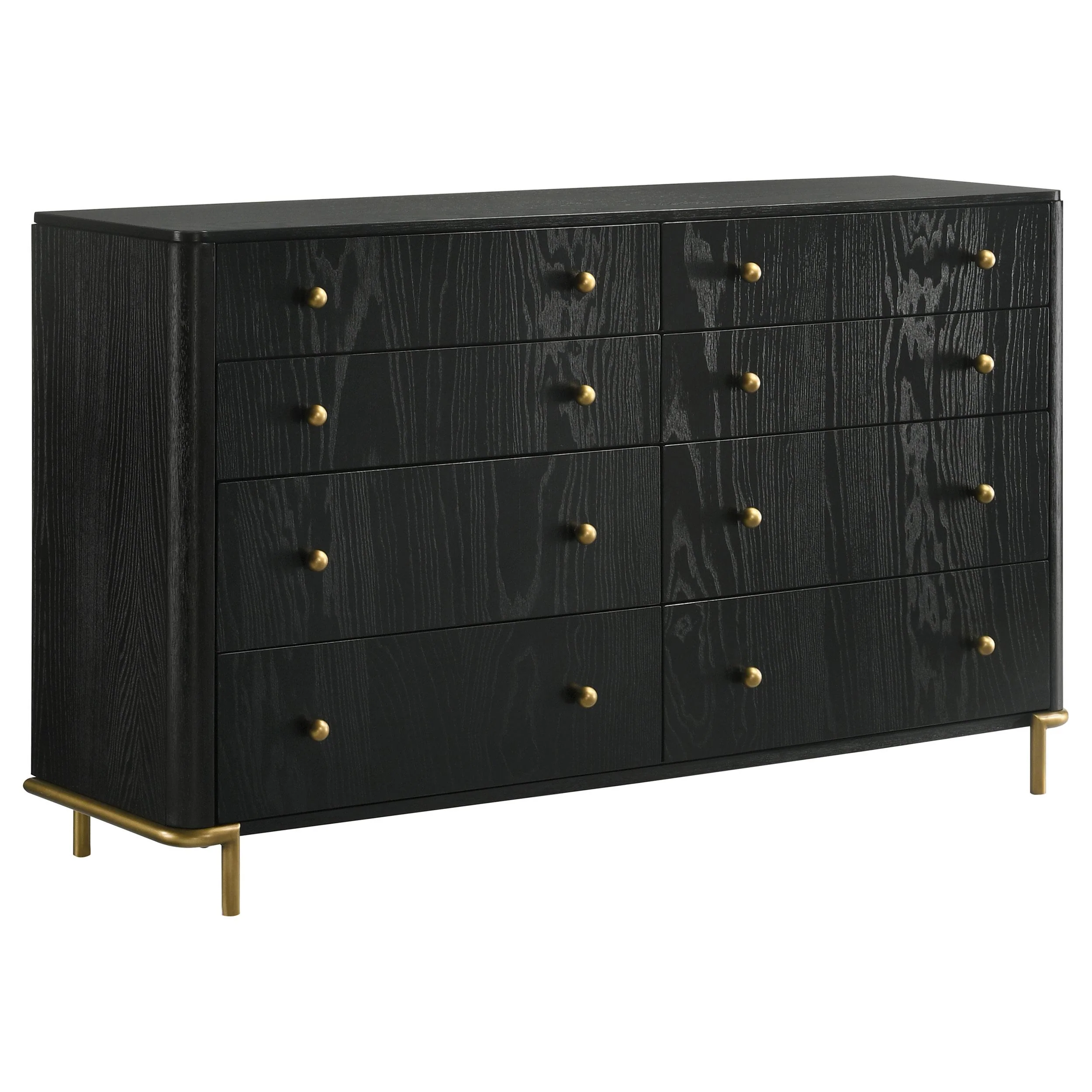 Coaster Furniture Arini 224333 8-Drawer Dresser - Black - Image 1