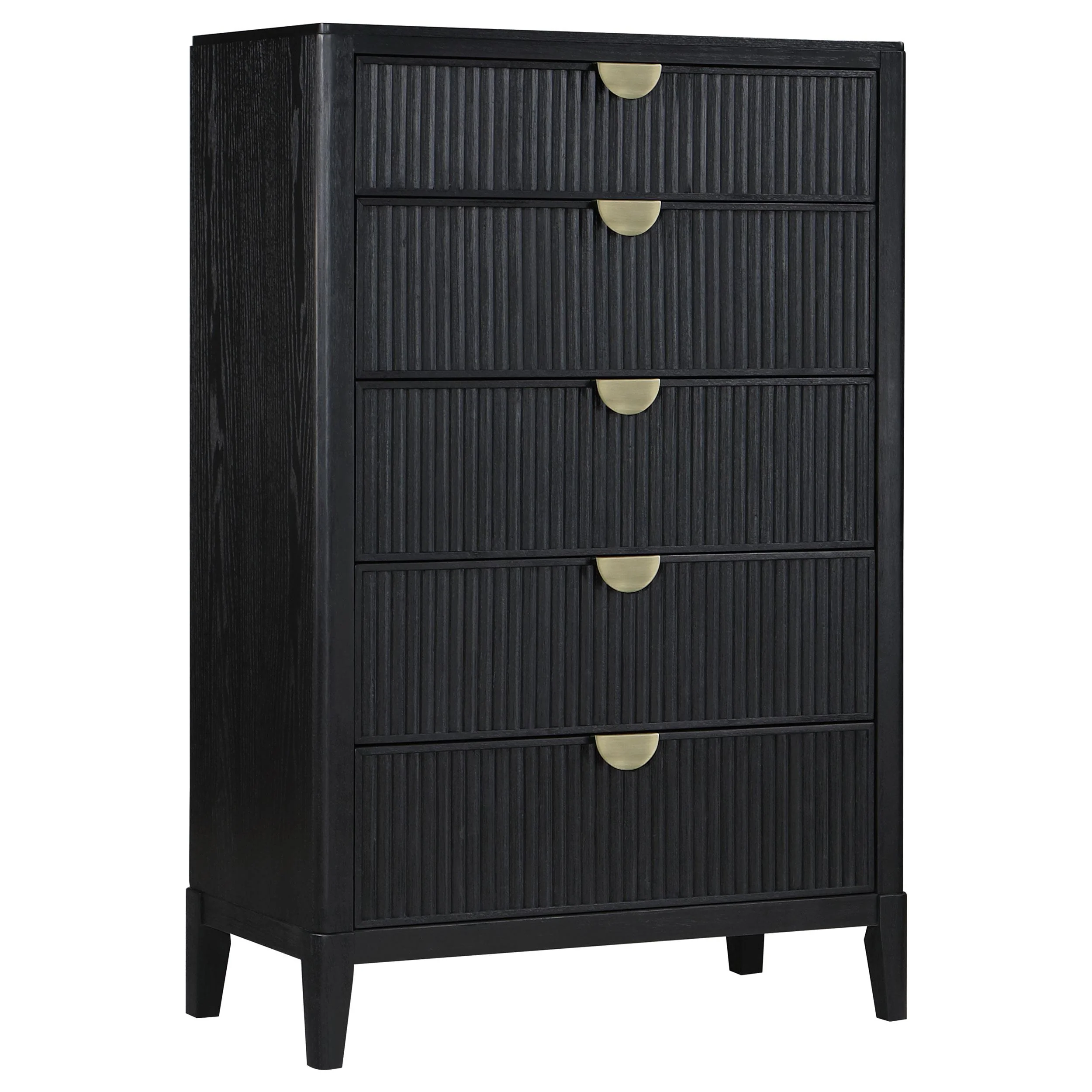 Coaster Furniture Brookmead 224715 5-Drawer Bedroom Chest – Black