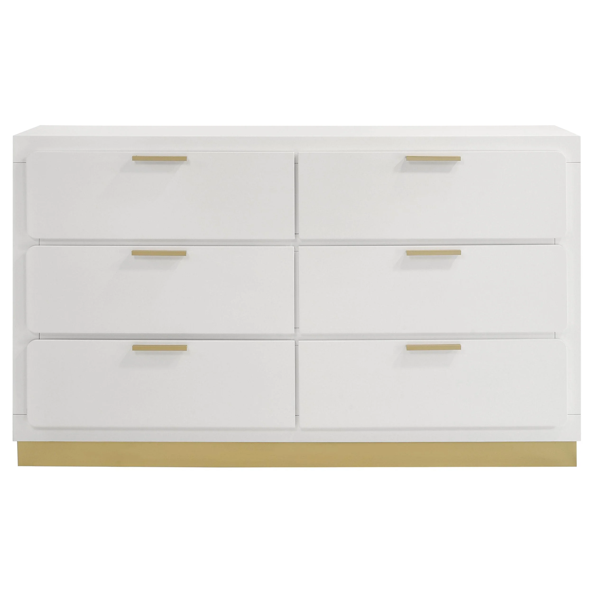 Coaster Furniture Caraway 224773 6-Drawer Dresser - White - Image 3
