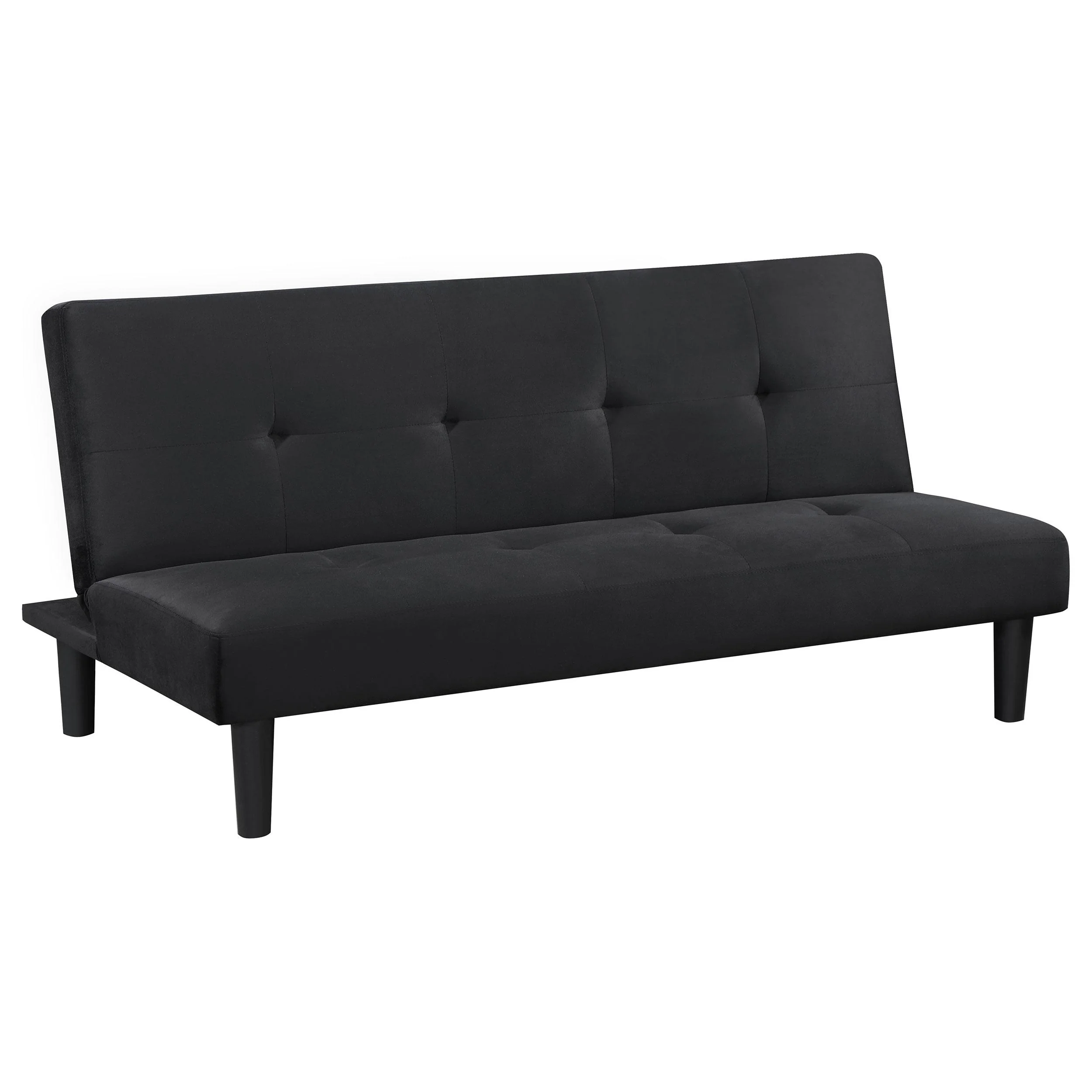 Coaster Furniture Stanford 360238 Upholstered Tufted Convertible Sofa Bed - Black - Image 1