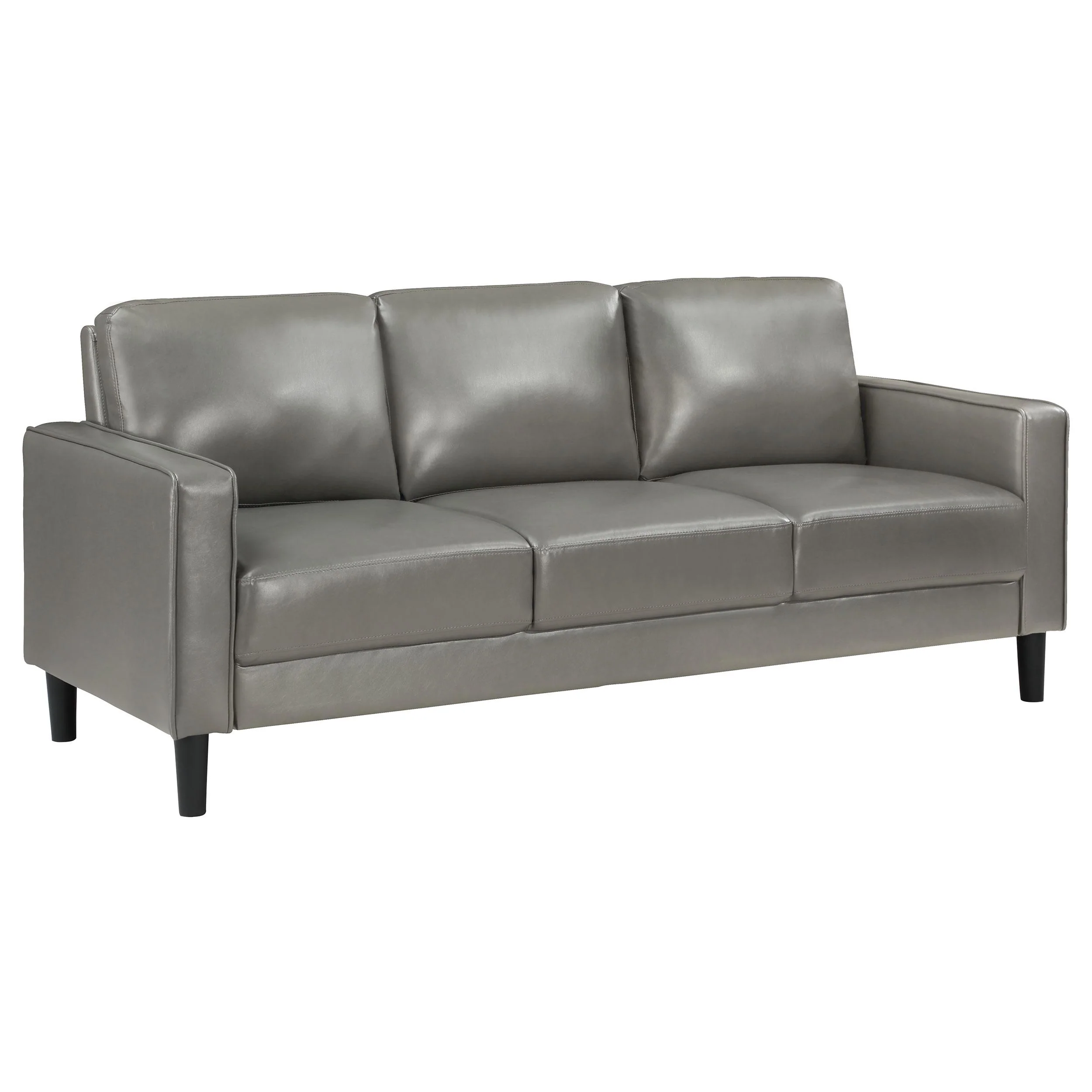 Coaster Furniture Ruth 508365 Upholstered Track Arm Sofa - Grey - Image 1
