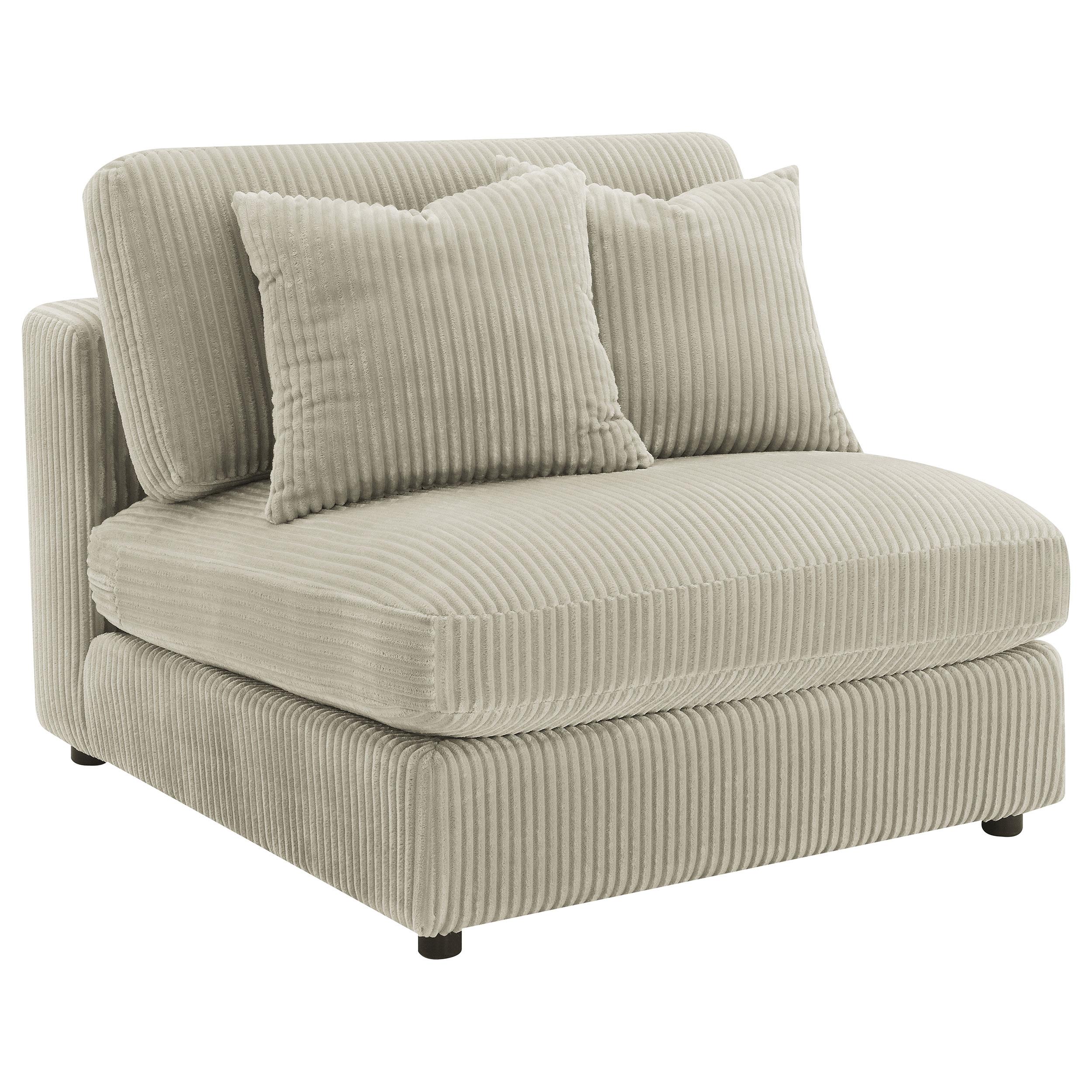 Coaster Furniture Blaine 509897 Upholstered Armless Chair – Sand