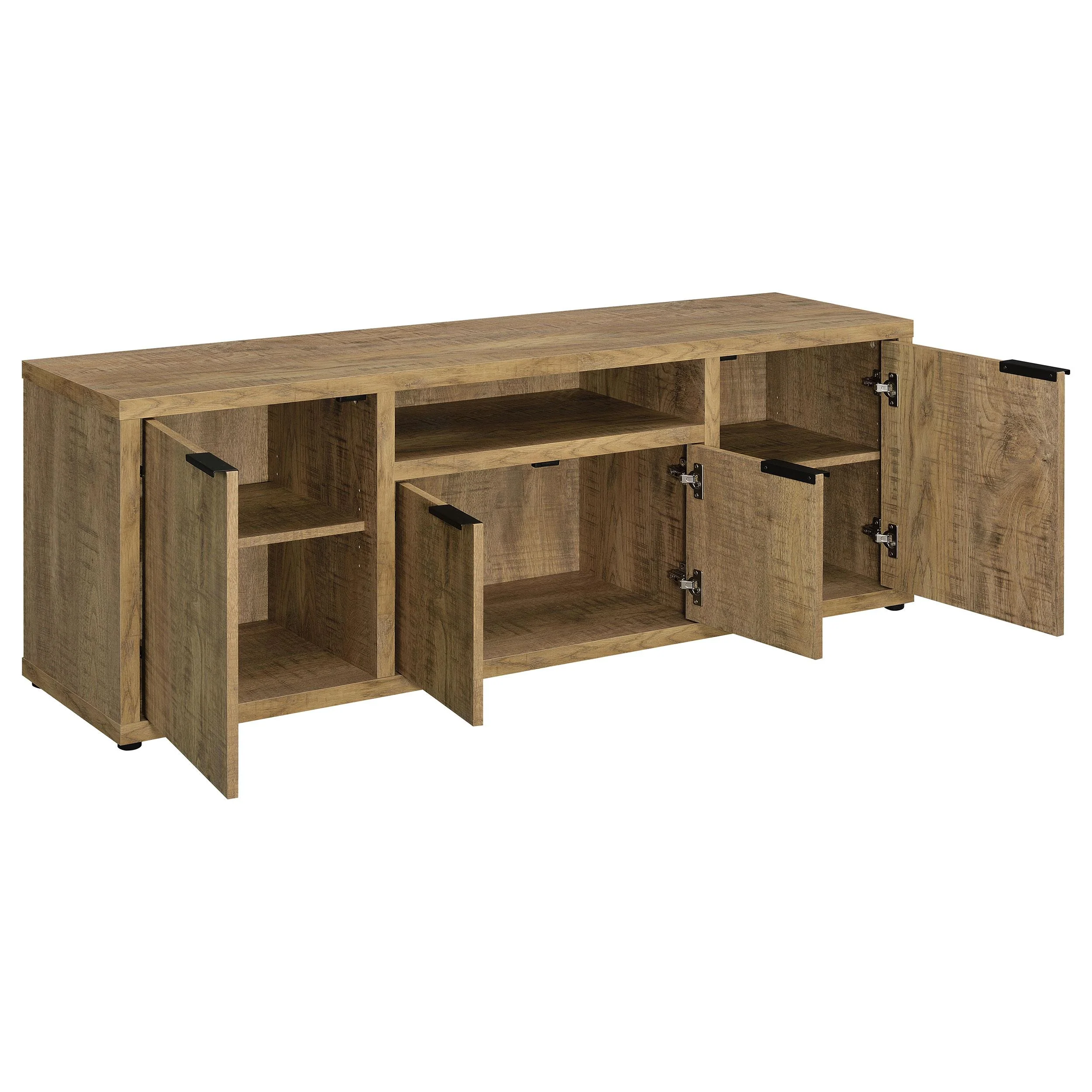 Coaster Furniture Tabby 701702 4-door Engineered Wood 60" TV Stand - Mango - Image 3