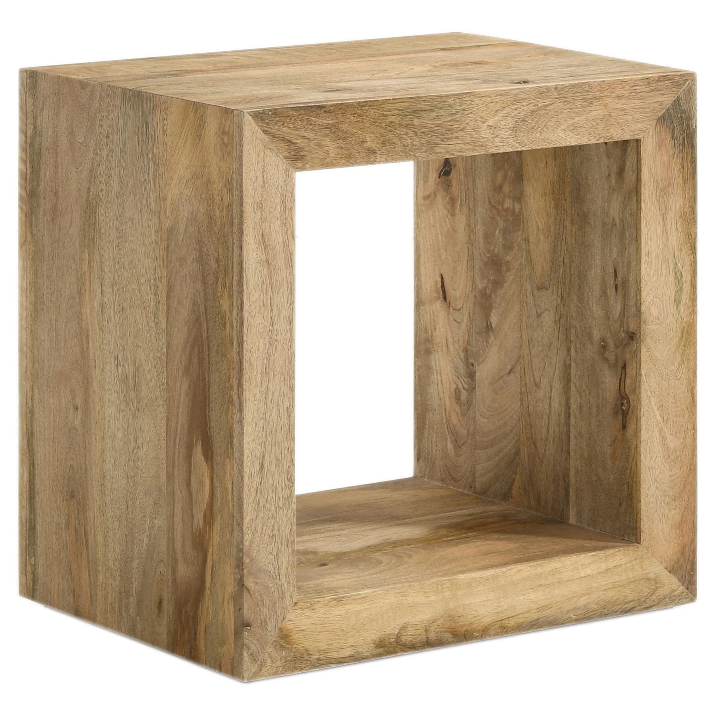 Coaster Furniture Benton 704837 Rectangular Solid Wood End Table – Natural