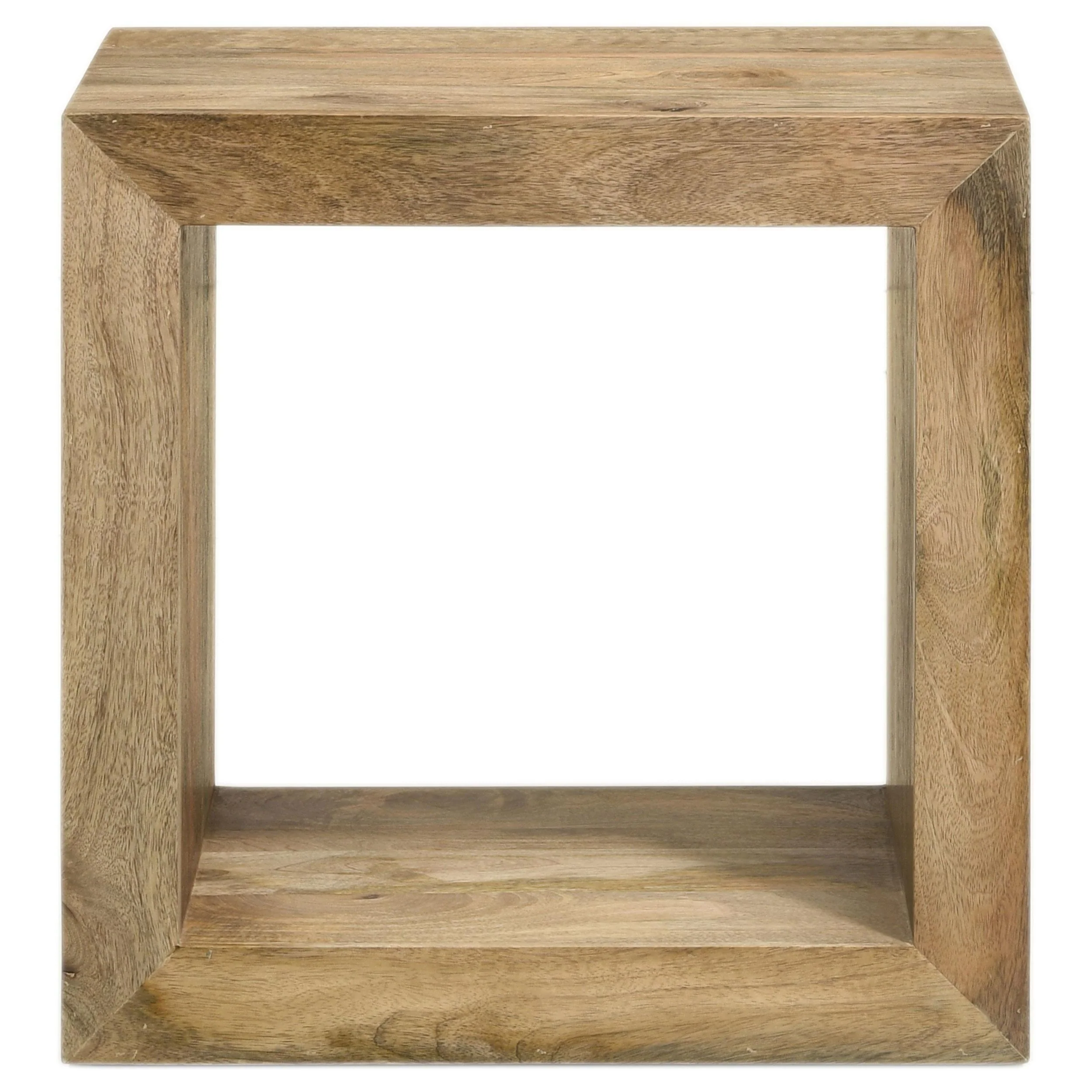 Coaster Furniture Benton 704837 Rectangular Solid Wood End Table - Natural - Image 3