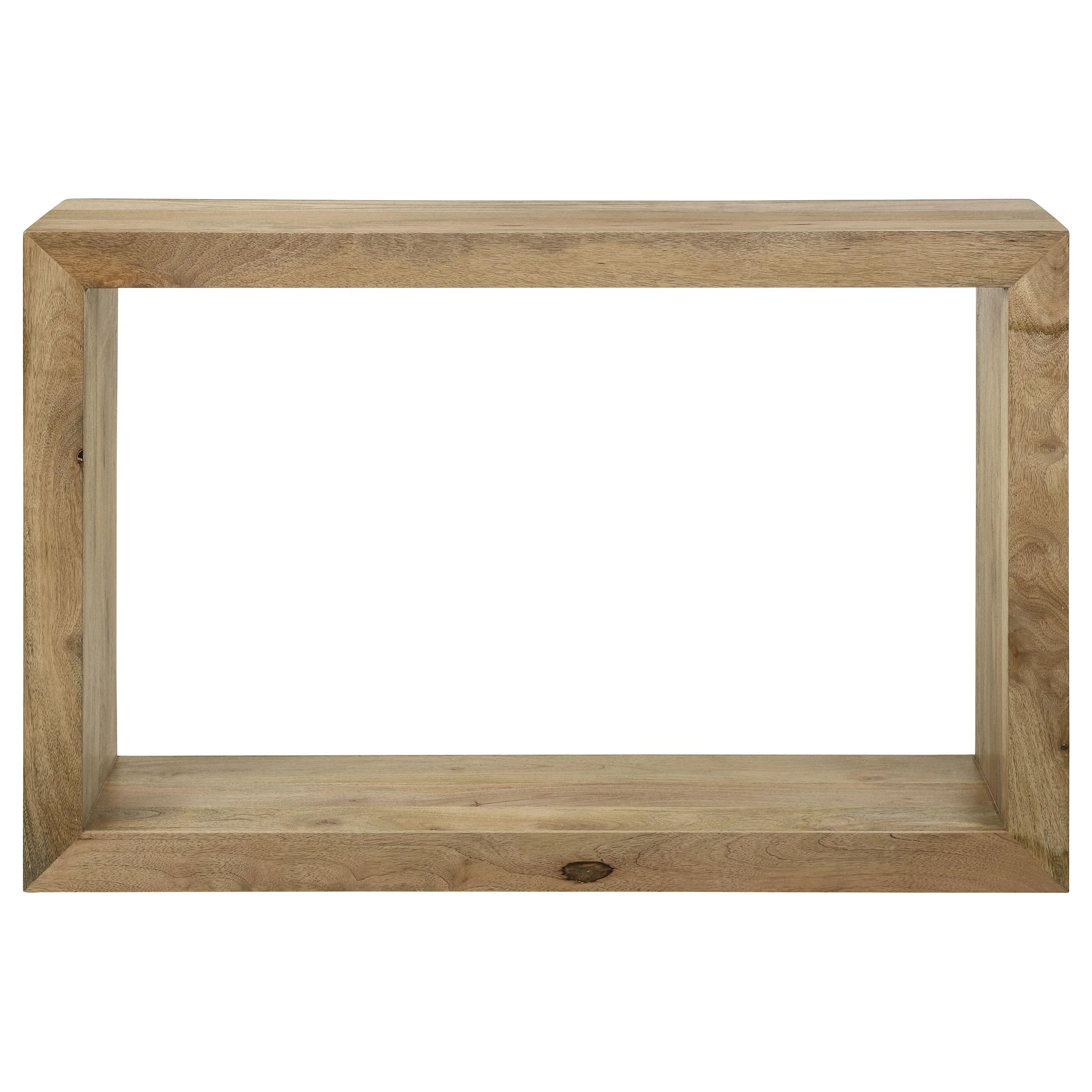 Coaster Furniture Benton 704839 Rectangular Solid Wood Sofa Console Table - Natural - Image 3