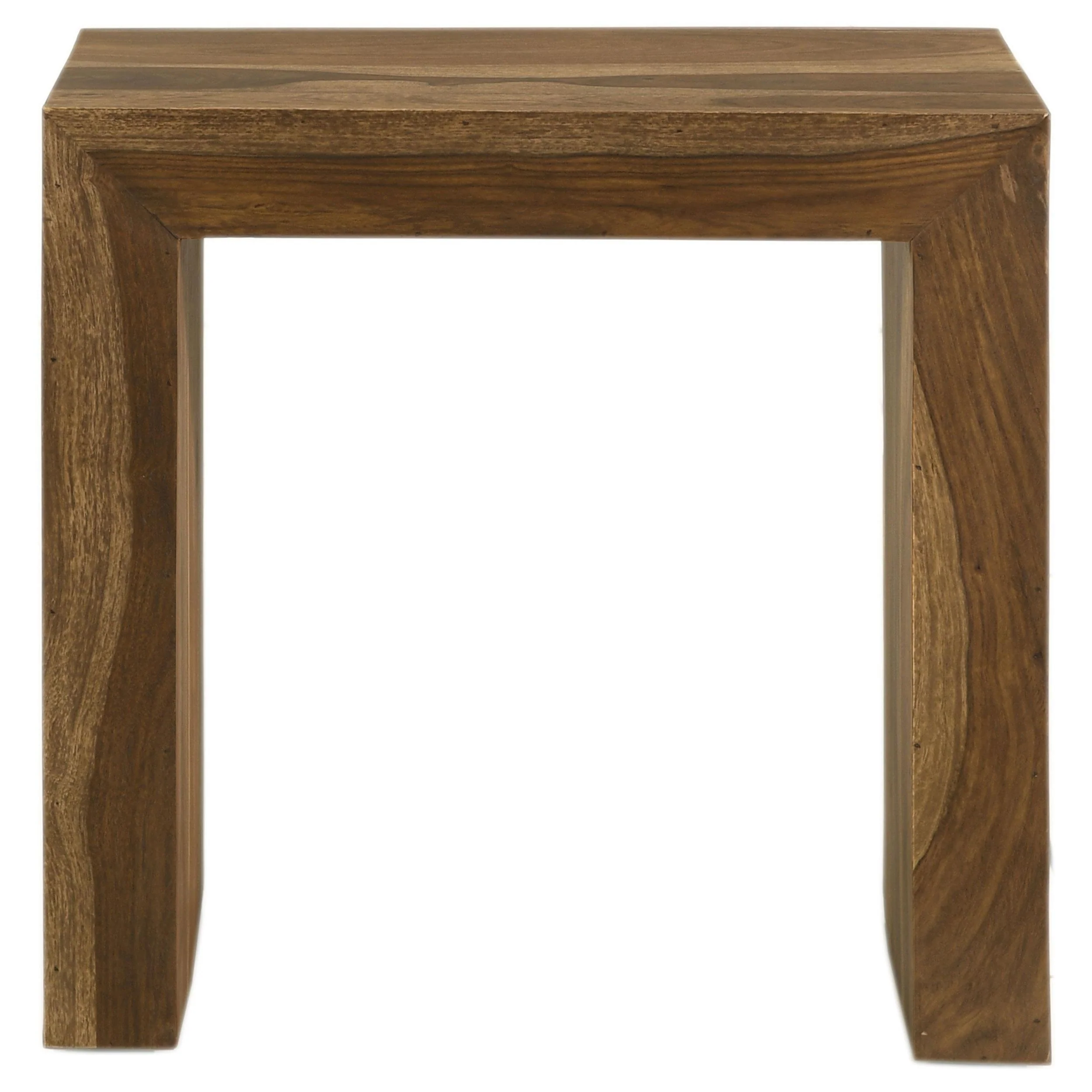 Coaster Furniture Odilia 708417 Rectangular Solid Wood End Table - Auburn - Image 3