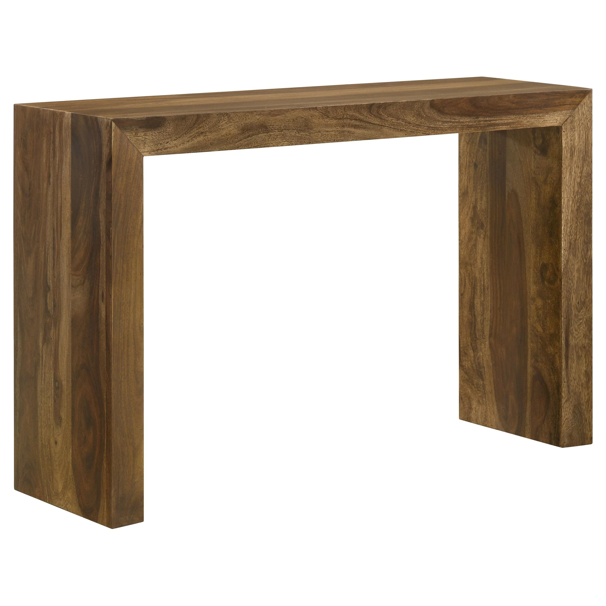 Coaster Furniture Odilia 708419 Rectangular Solid Wood Entryway Console Table – Auburn