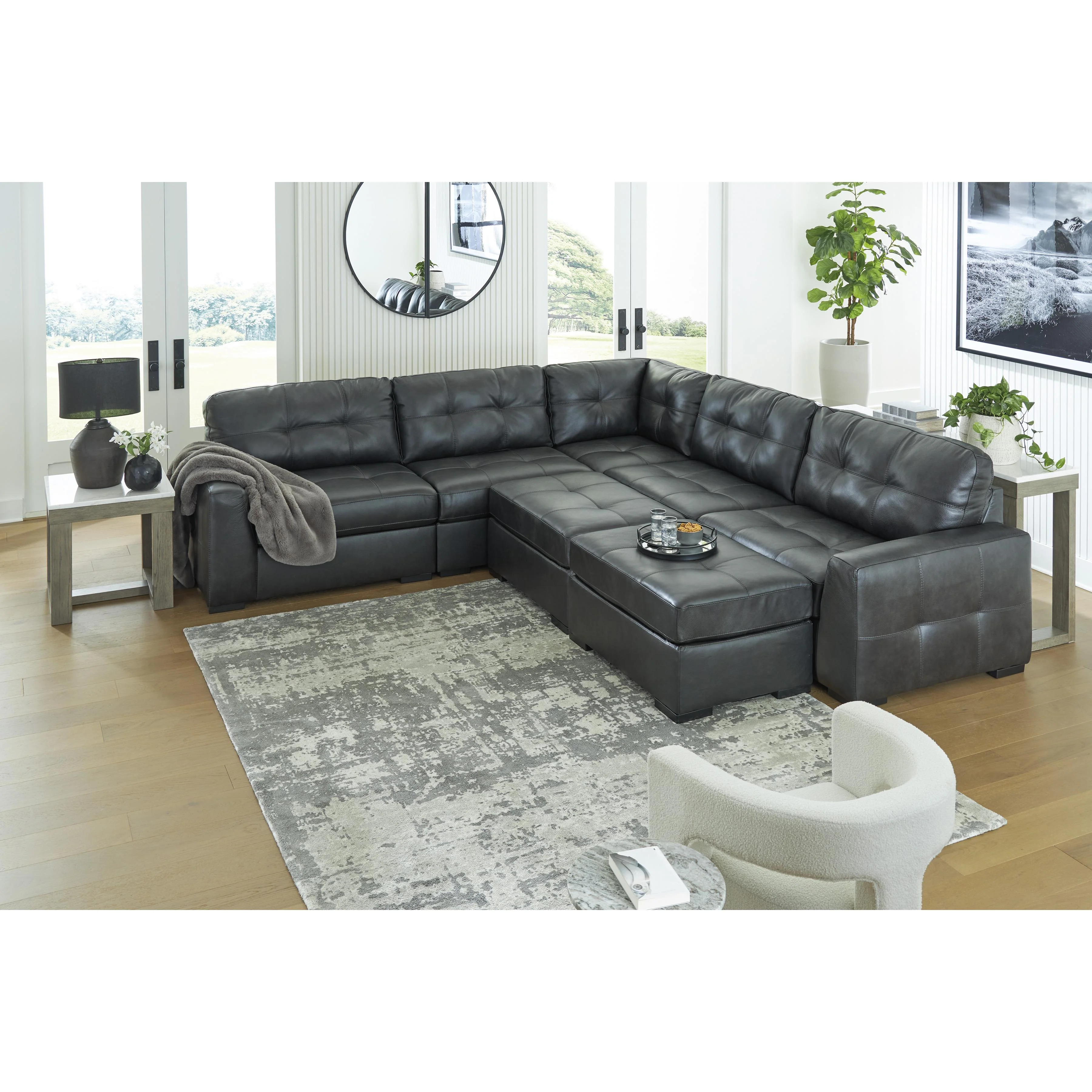 Signature Design by Ashley Brindley Pier 9950308 Oversized Accent Ottoman - Image 3