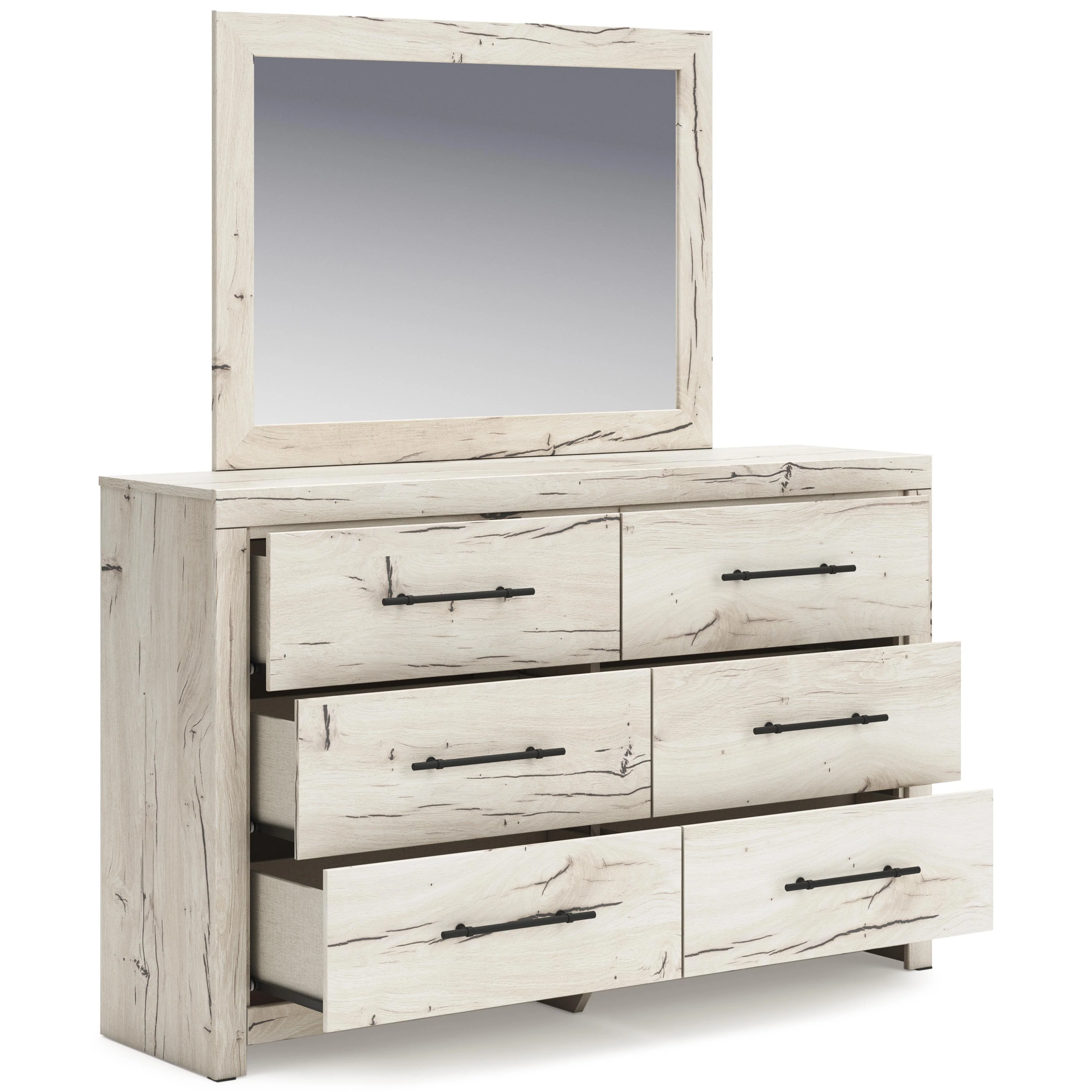 Benchcraft Lawroy B2310B1 Dresser and Mirror - Image 2