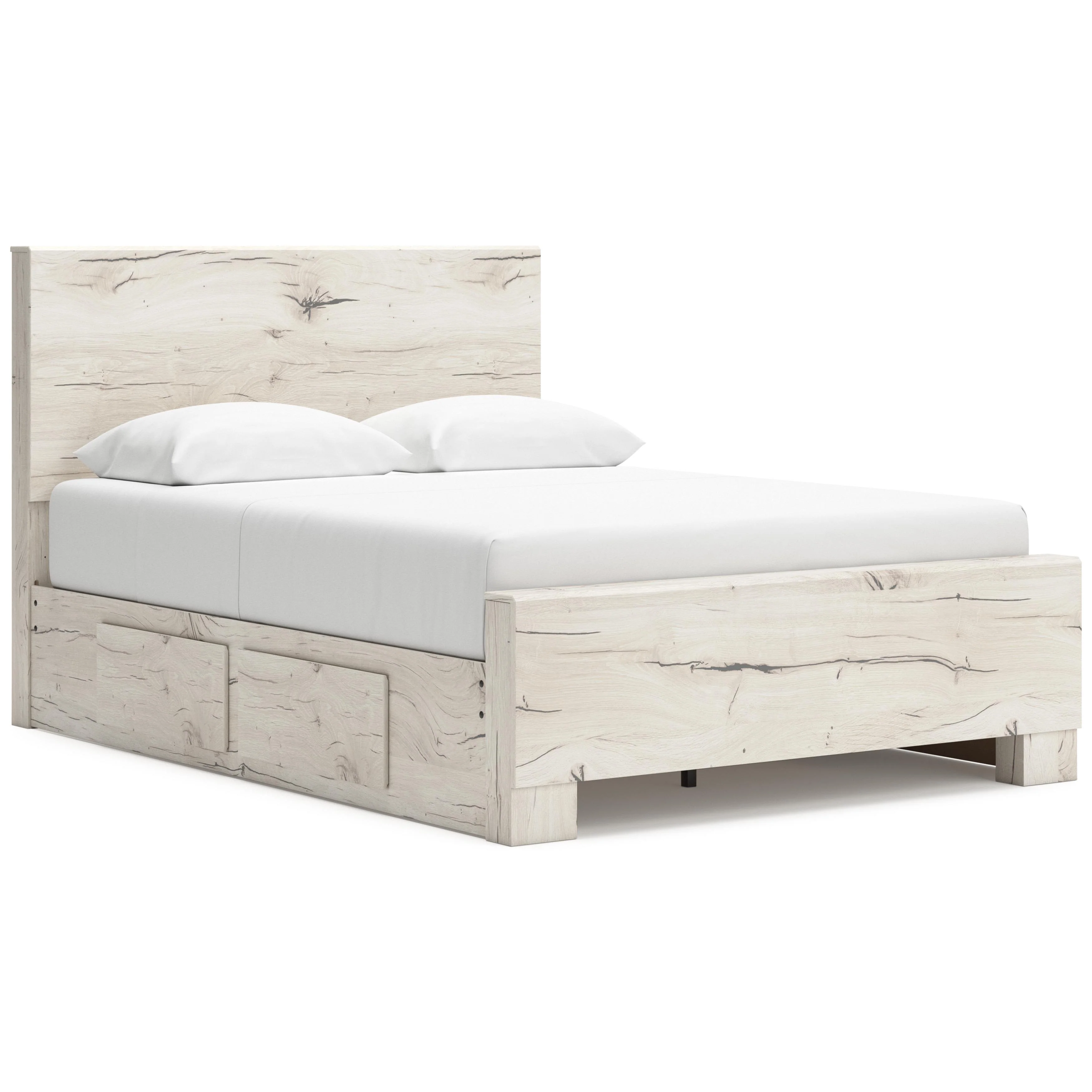 Signature Design by Ashley Lawroy B2310B8 Queen Panel Bed with Storage - Image 1