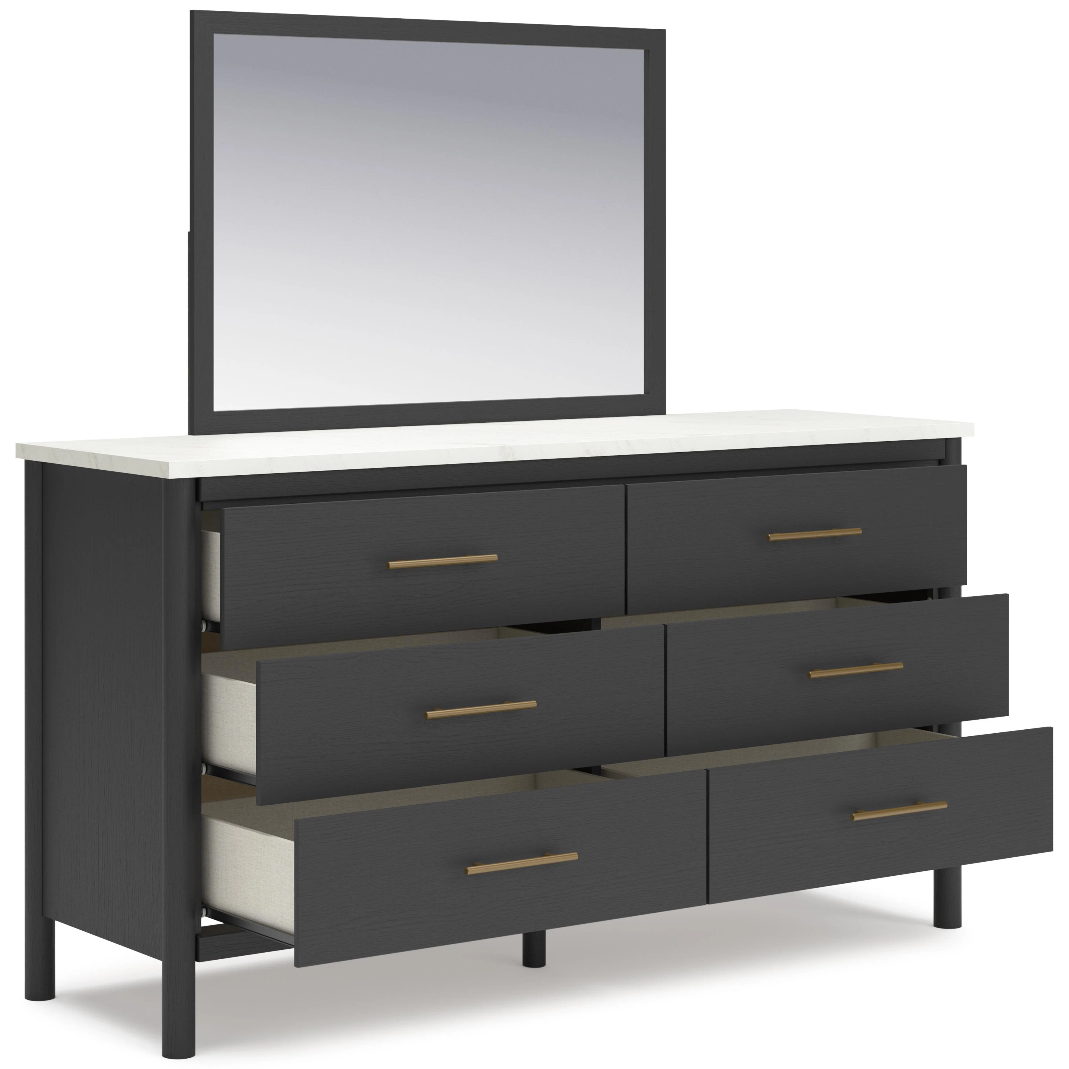 Signature Design by Ashley Cadmori B2616B1 Dresser and Mirror - Image 2