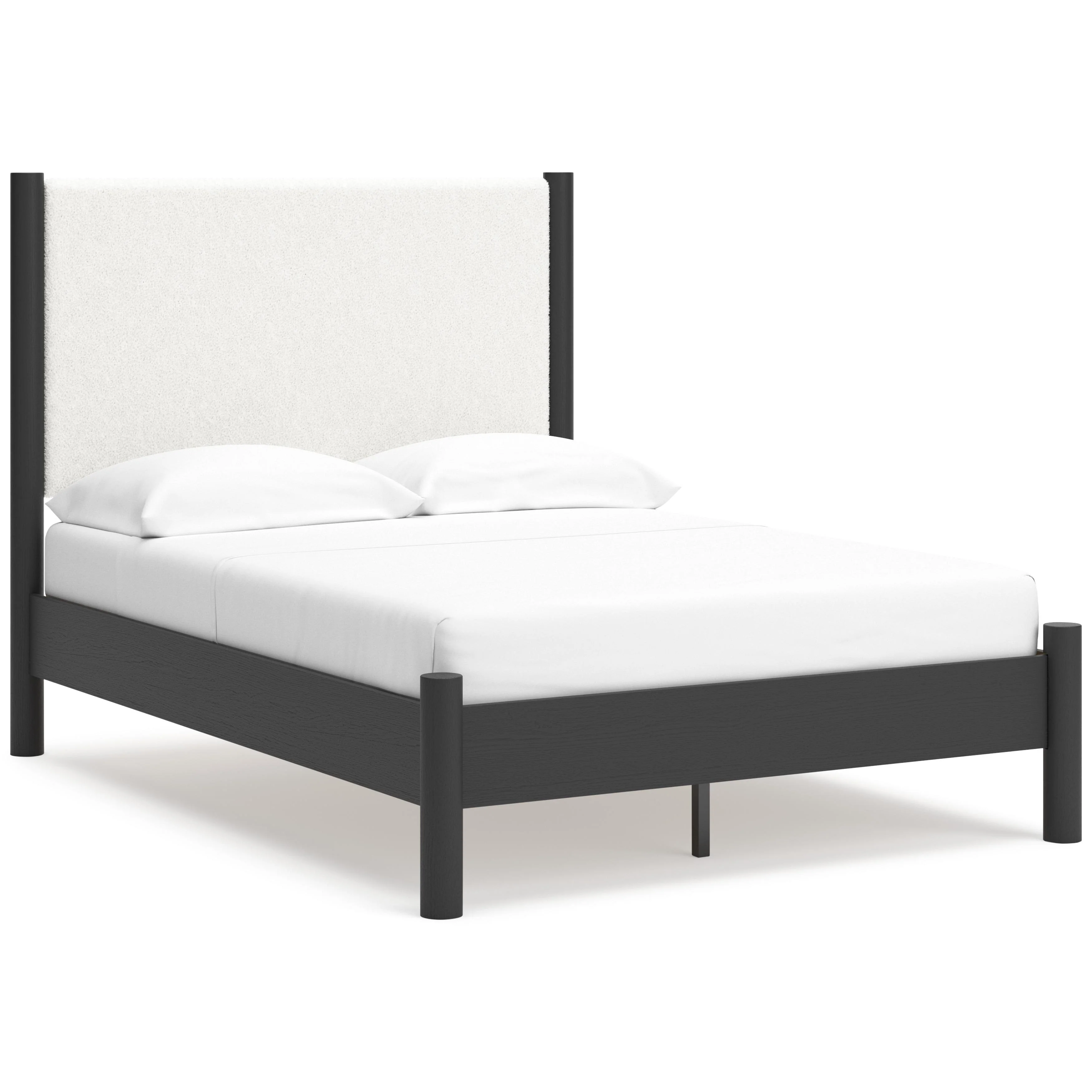 Signature Design by Ashley Cadmori B2616B3 Full Upholstered Panel Bed - Image 1