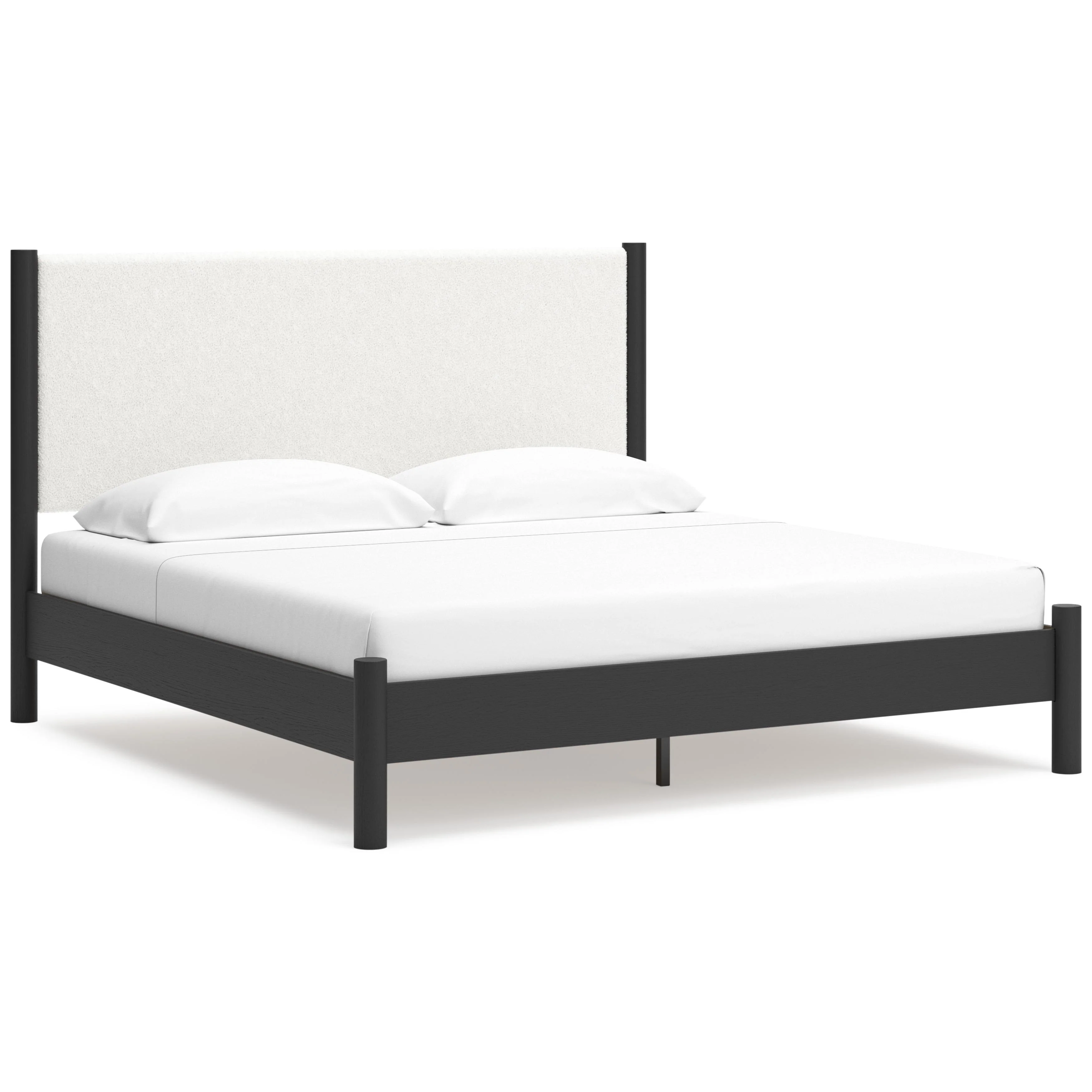 Signature Design by Ashley Cadmori B2616B8 King Upholstered Panel Bed - Image 1
