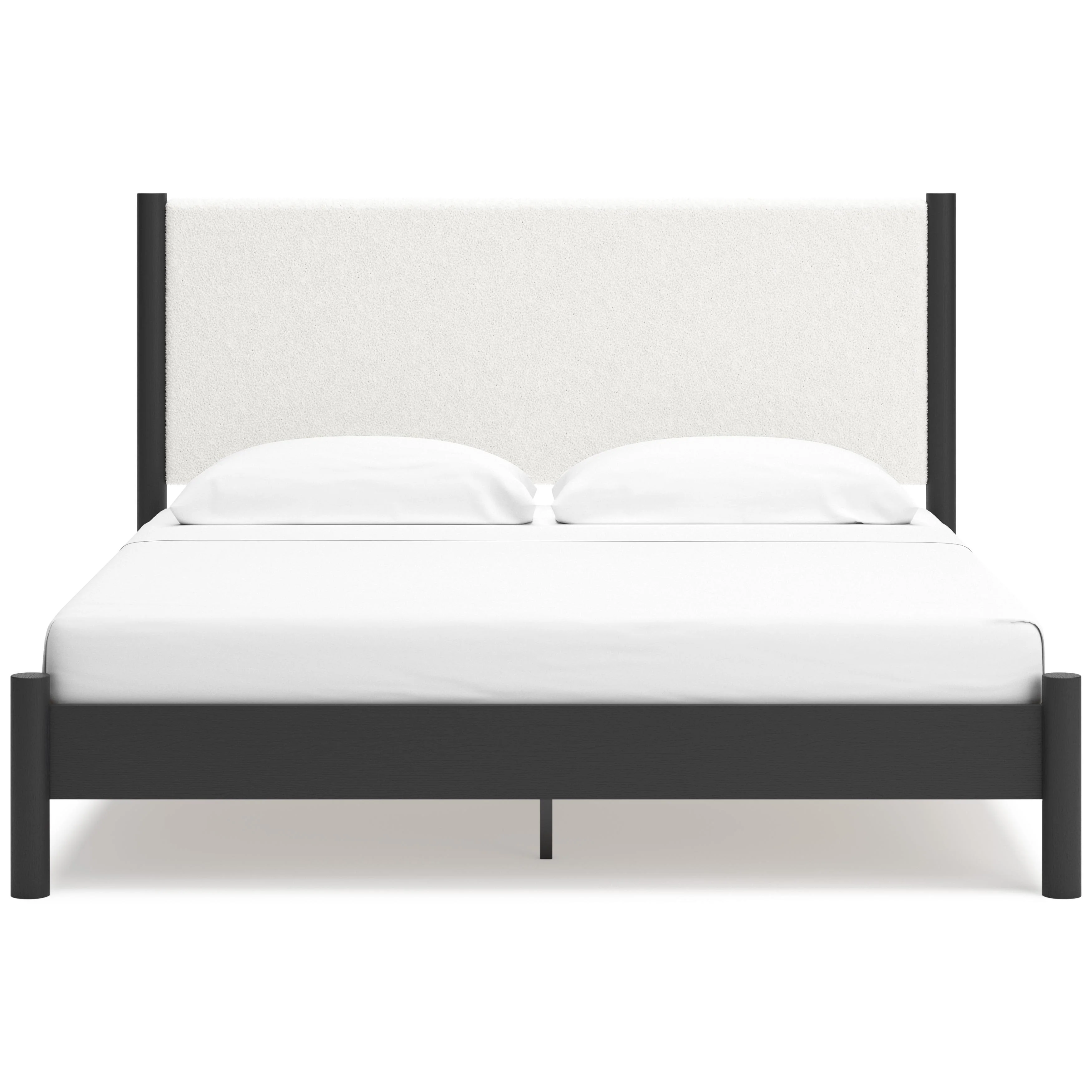 Signature Design by Ashley Cadmori B2616B8 King Upholstered Panel Bed - Image 2