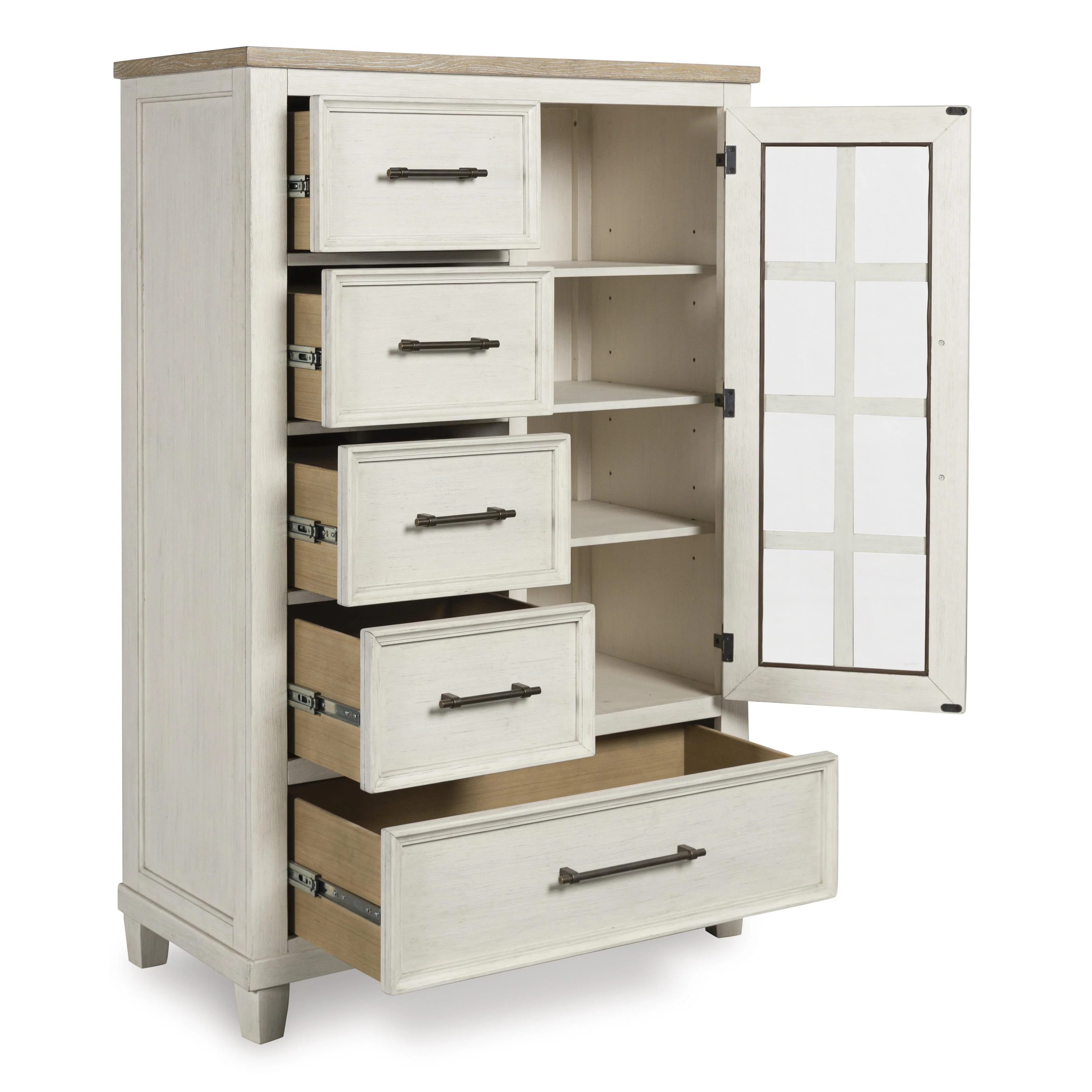 Benchcraft Shaybrock B683-48 Door Chest - Image 2