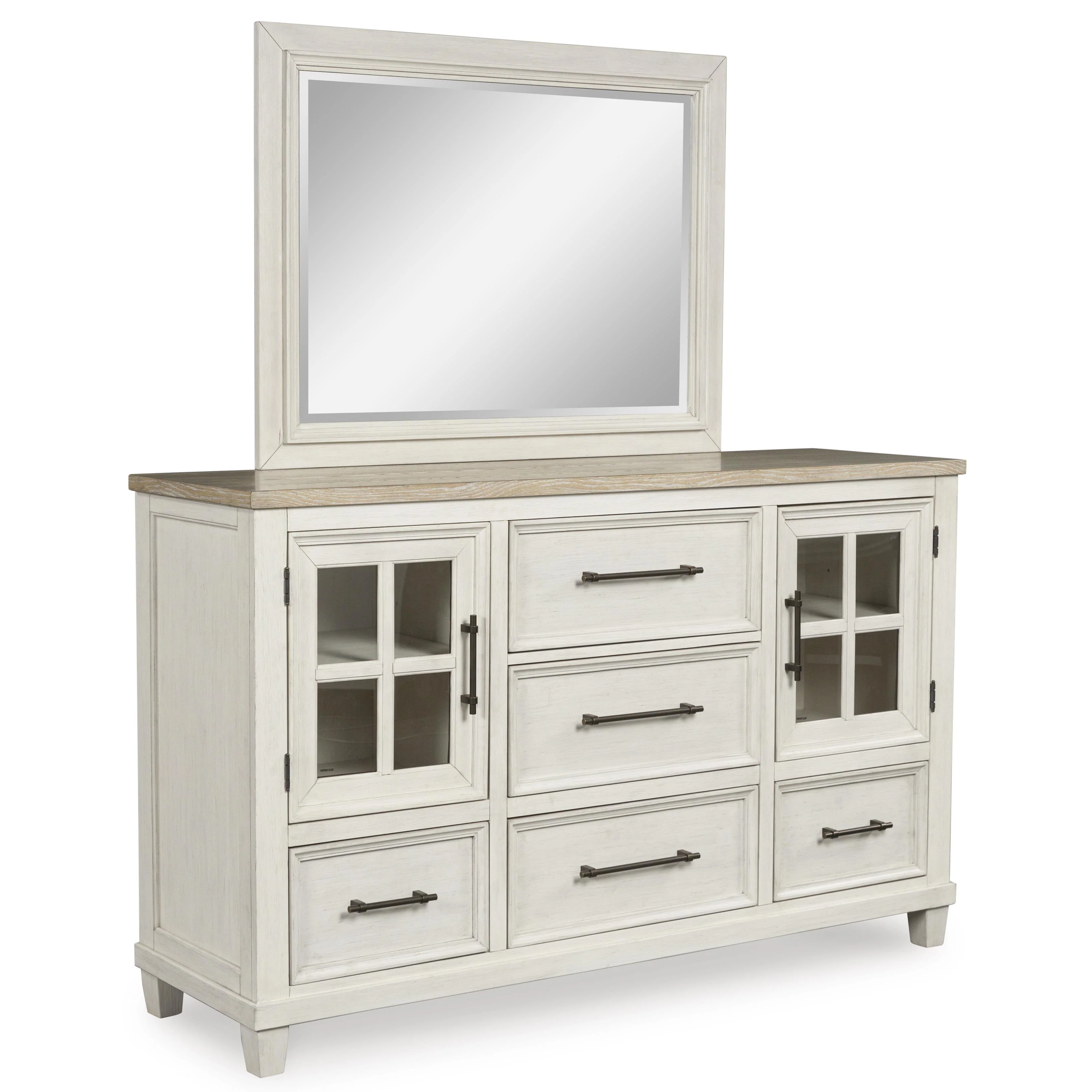 Benchcraft Shaybrock B683B1 Dresser and Mirror