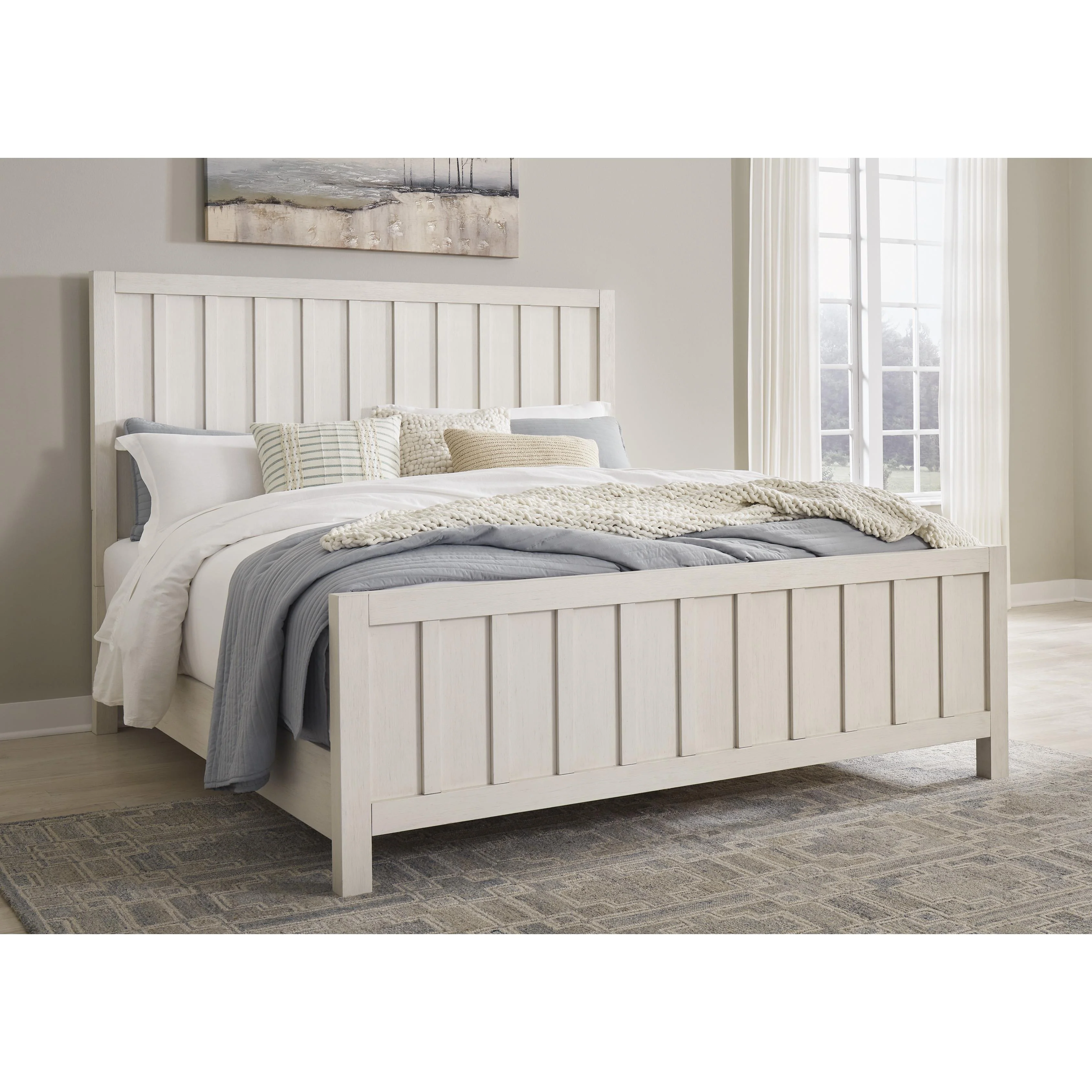 Benchcraft Shaybrock B683B2 Queen Panel Bed - Image 3