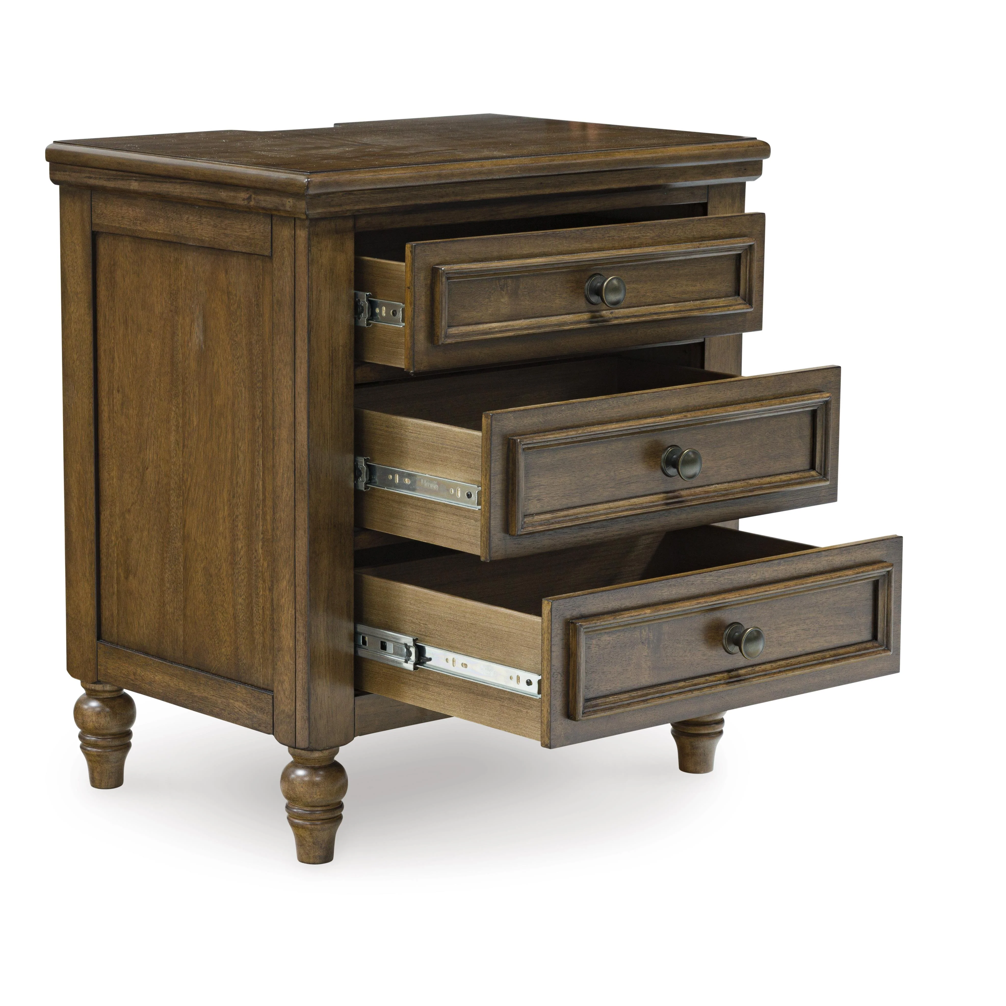 Benchcraft Sturlayne B787-93 Three Drawer Night Stand - Image 2