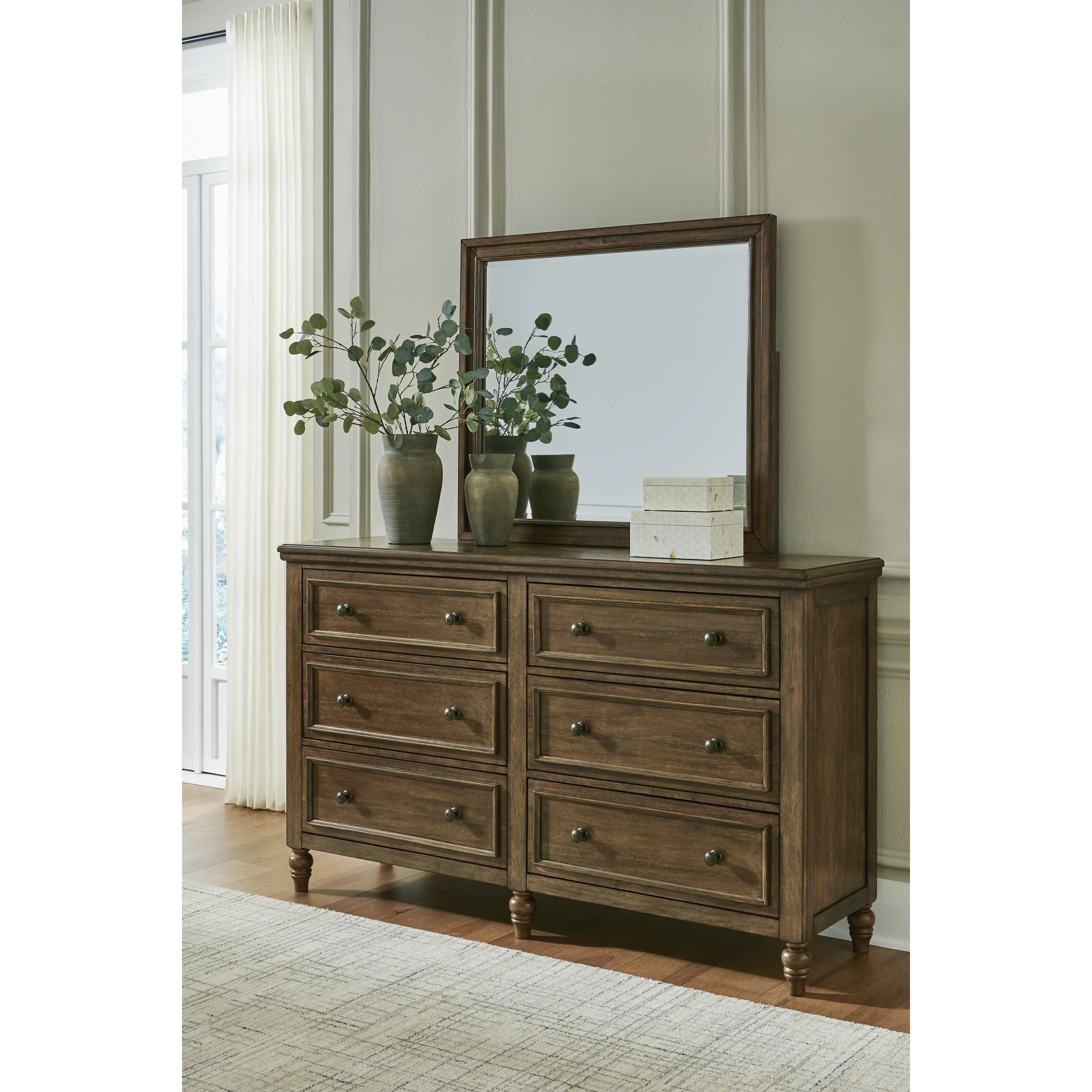 Benchcraft Sturlayne B787B1 Dresser and Mirror - Image 3