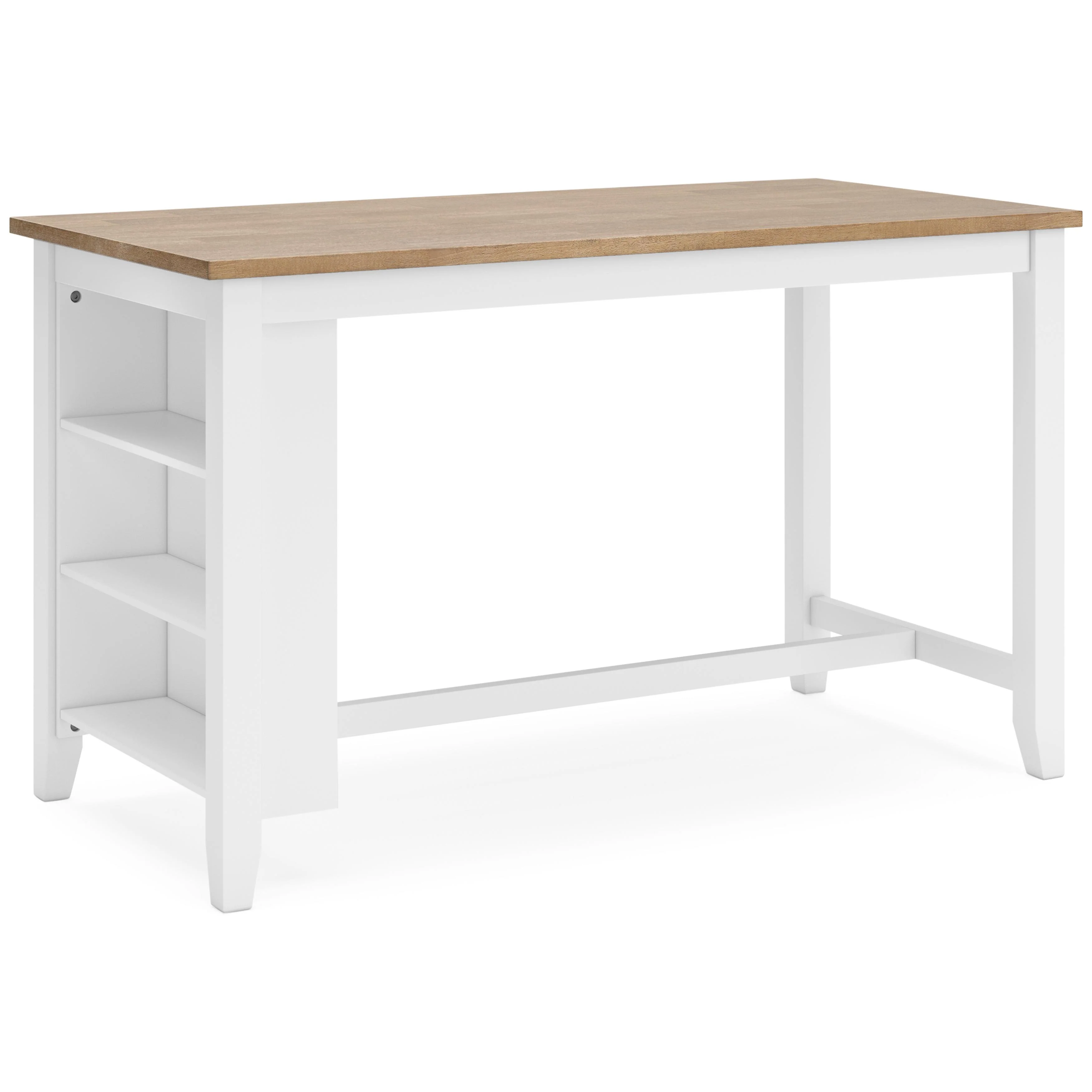 Signature Design by Ashley Gesthaven D398-13 Rectangular Dining Room Counter Table - Image 1