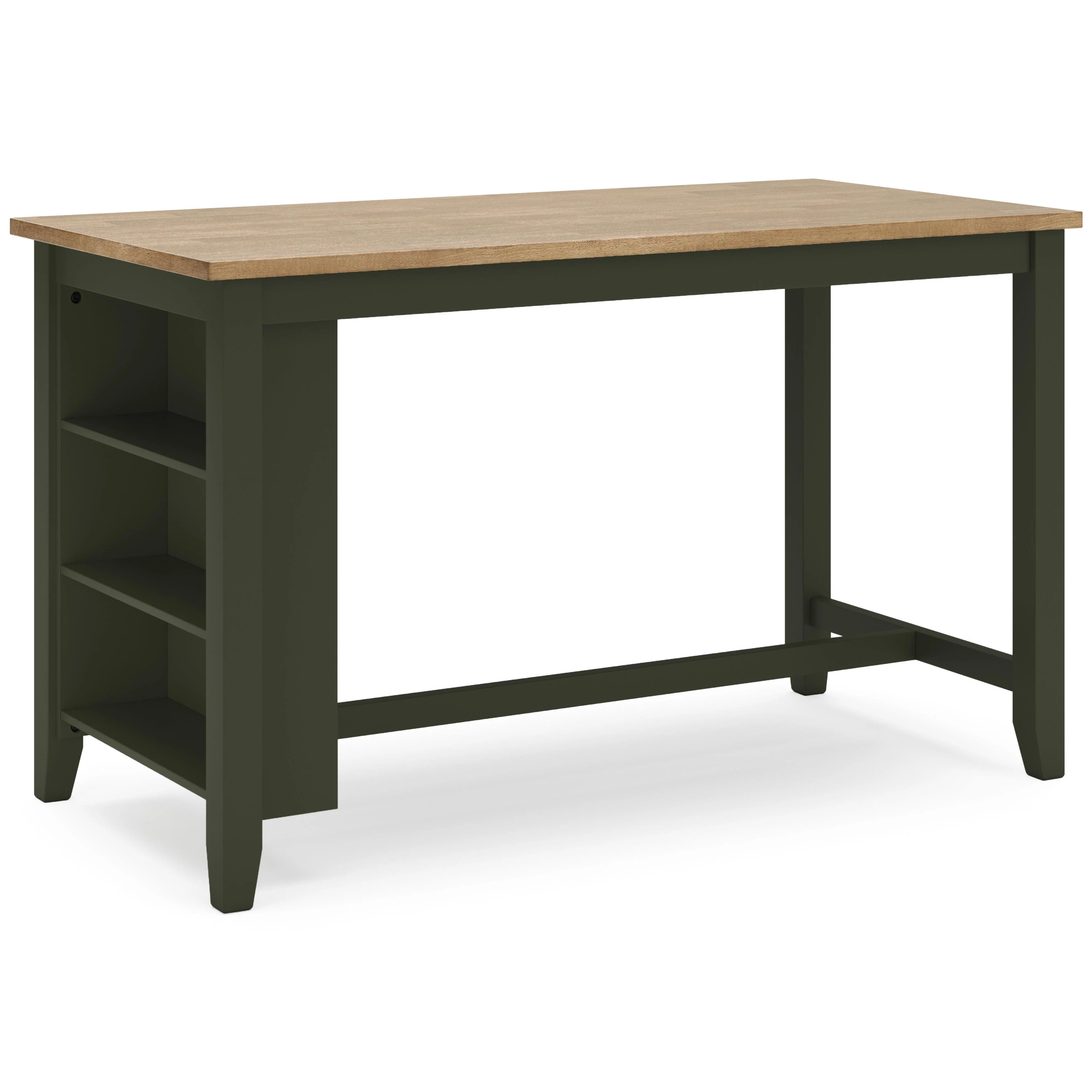 Signature Design by Ashley Gesthaven D401-13 Rectangular Dining Room Counter Table - Image 1