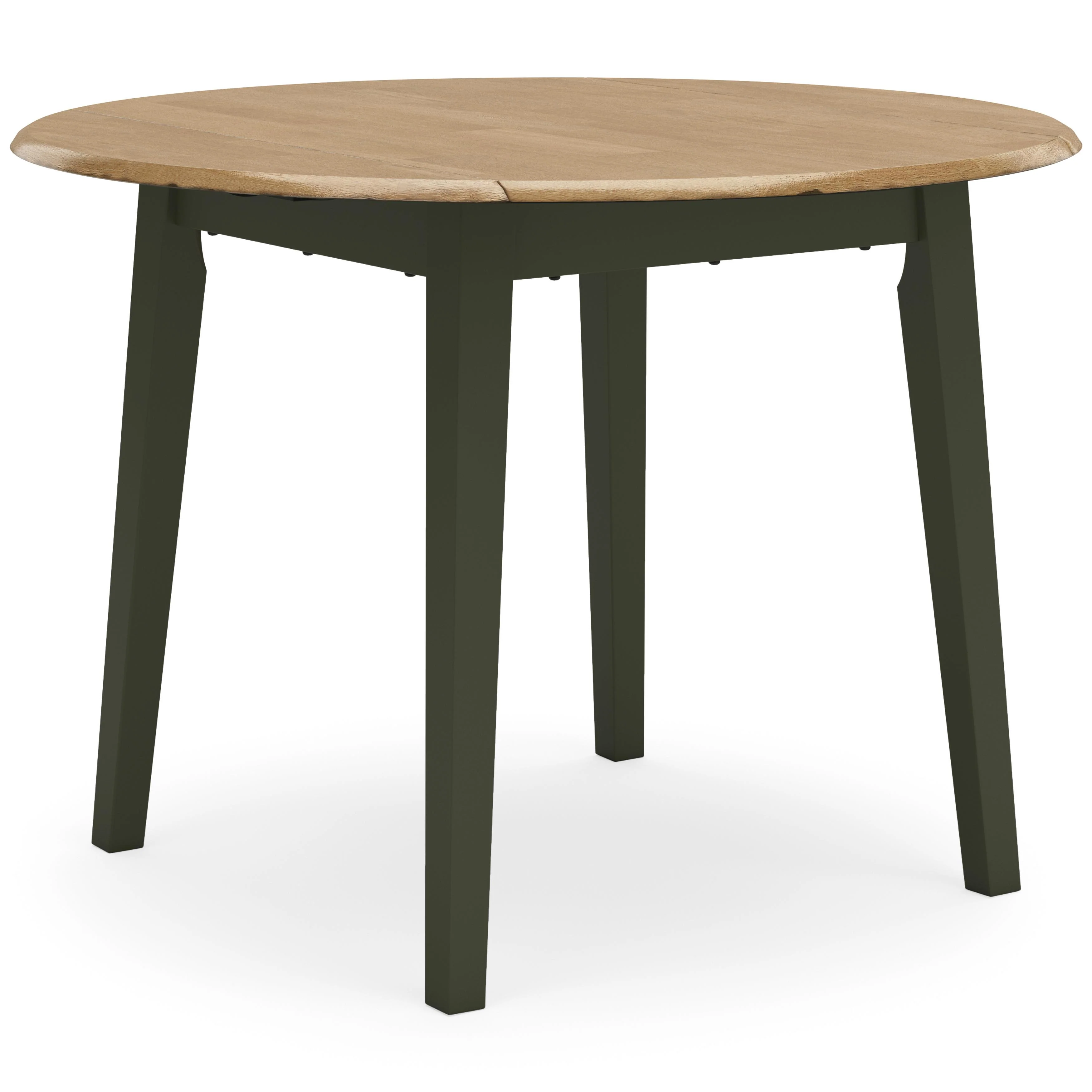 Signature Design by Ashley Gesthaven D401-15 Round Dining Room Drop Leaf Table - Image 1