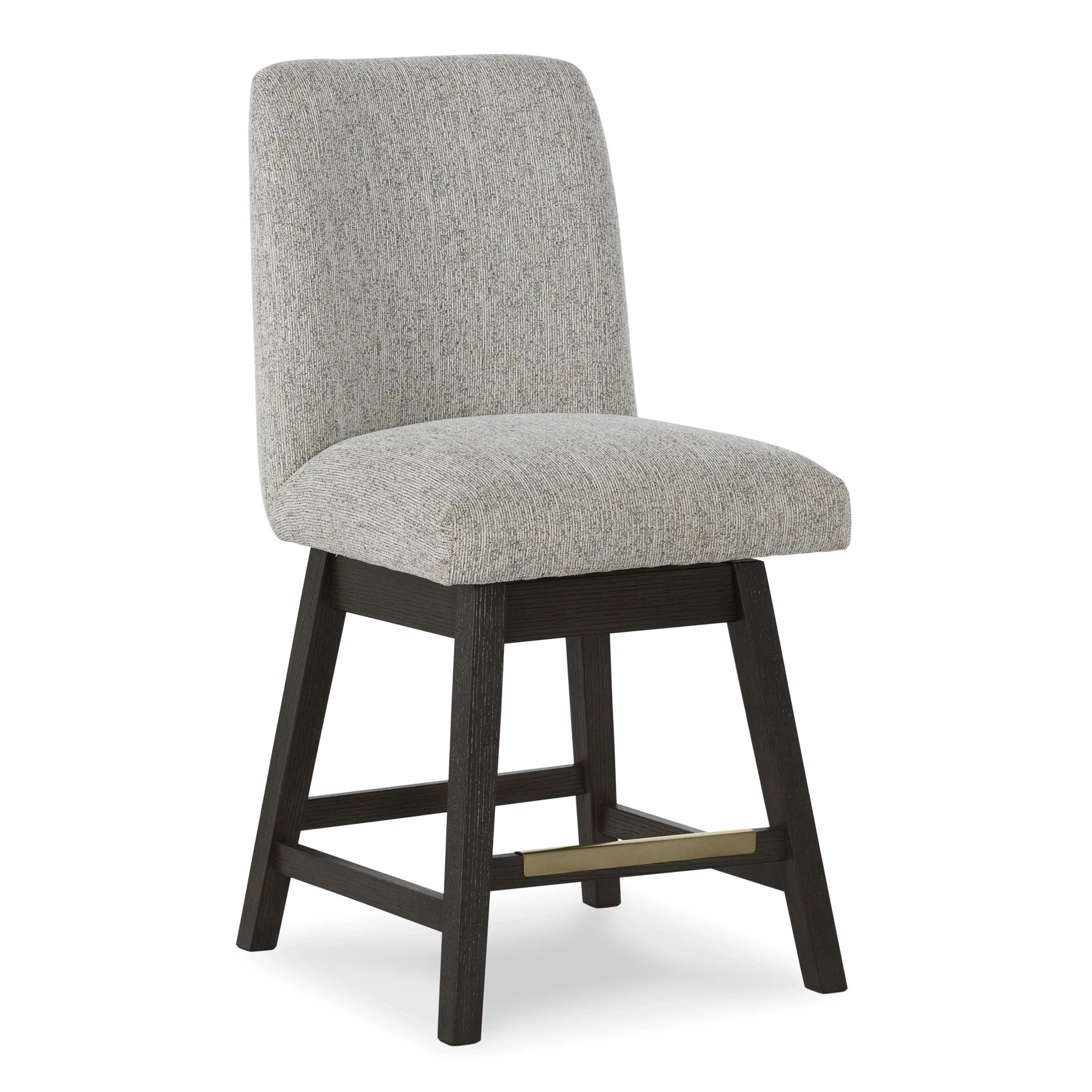 Signature Design by Ashley Burkhaus D984-124 Upholstered Swivel Barstool - Image 1