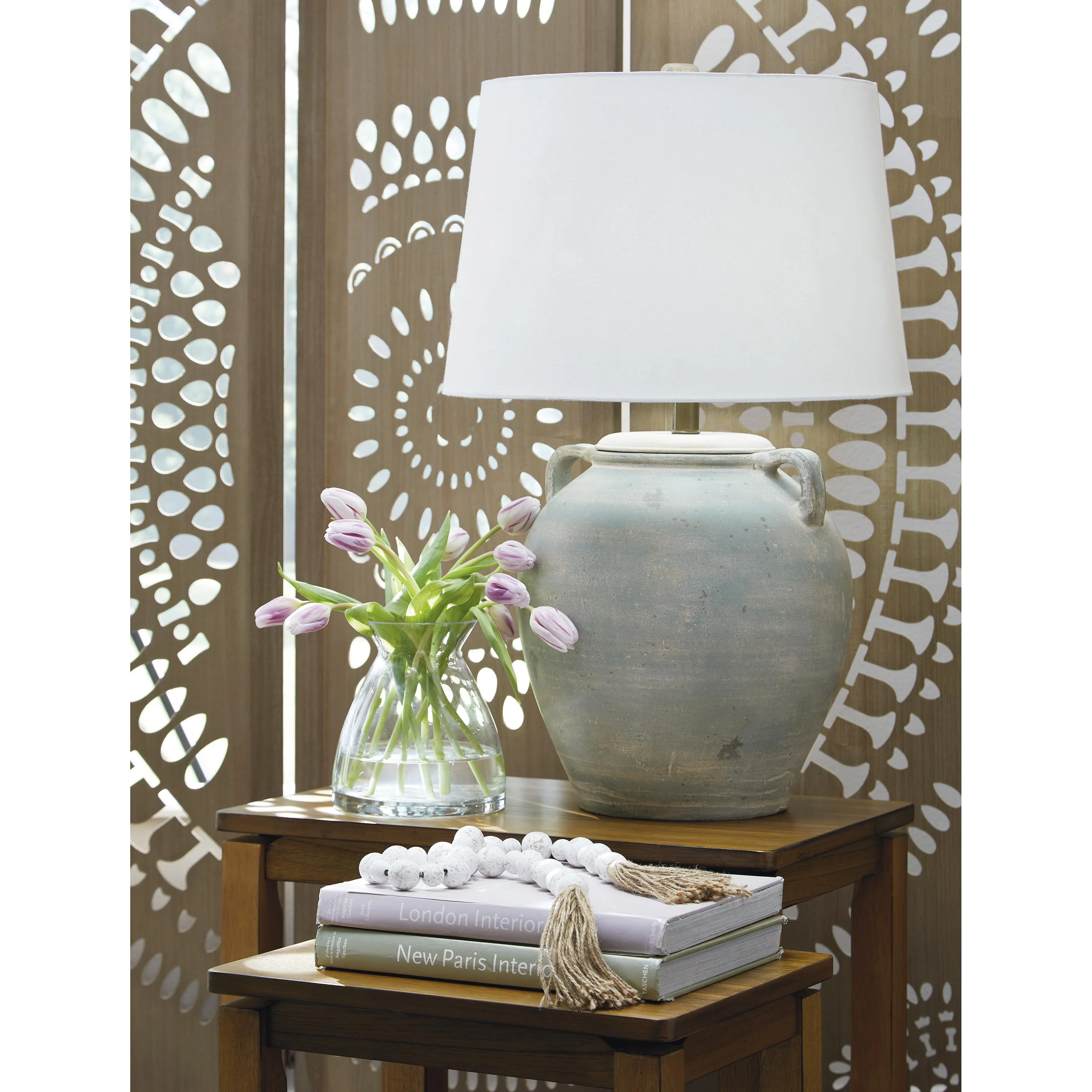 Signature Design by Ashley Shawburg L100814 Terracotta Table Lamp - Image 2