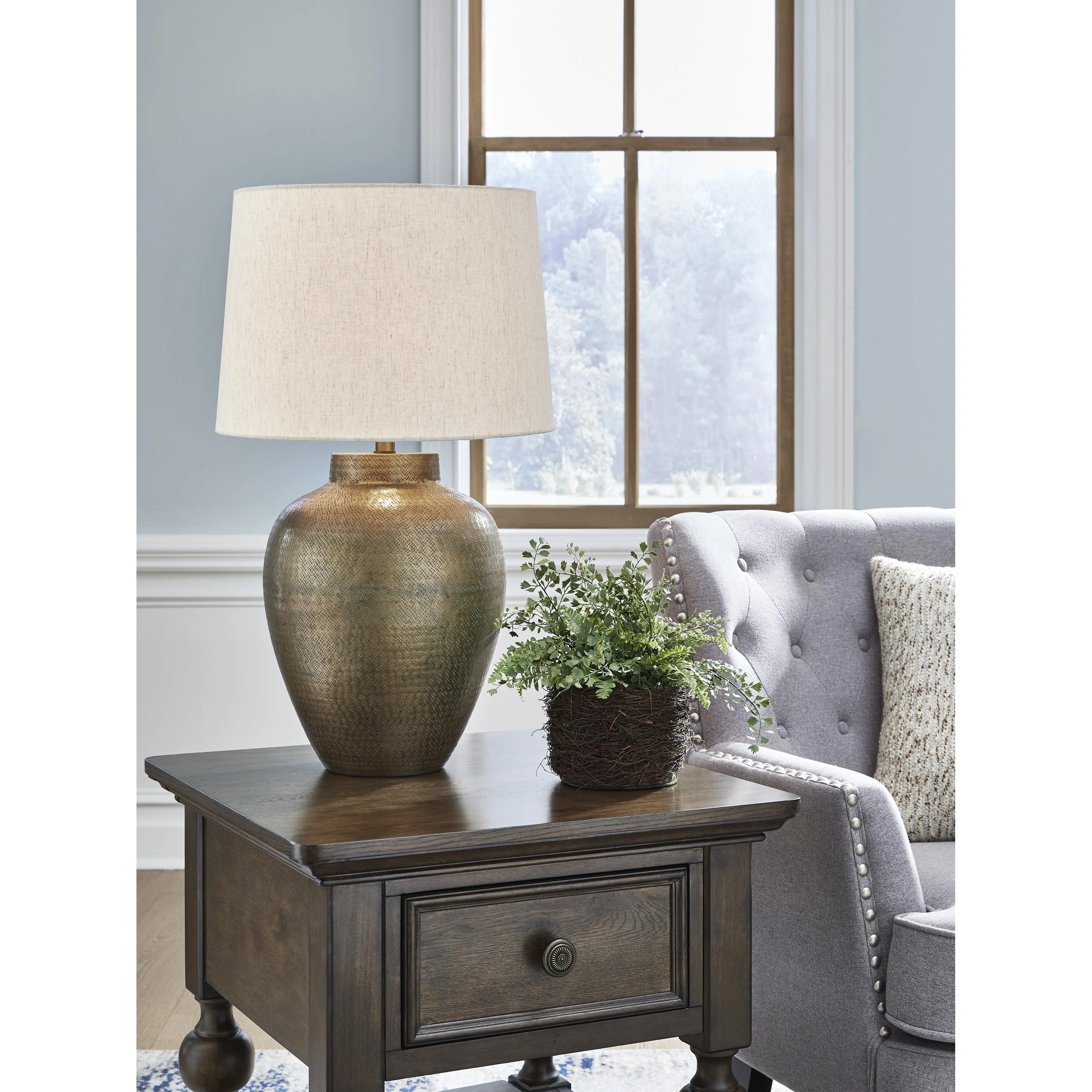 Signature Design by Ashley Madney L207494 Metal Table Lamp - Image 2