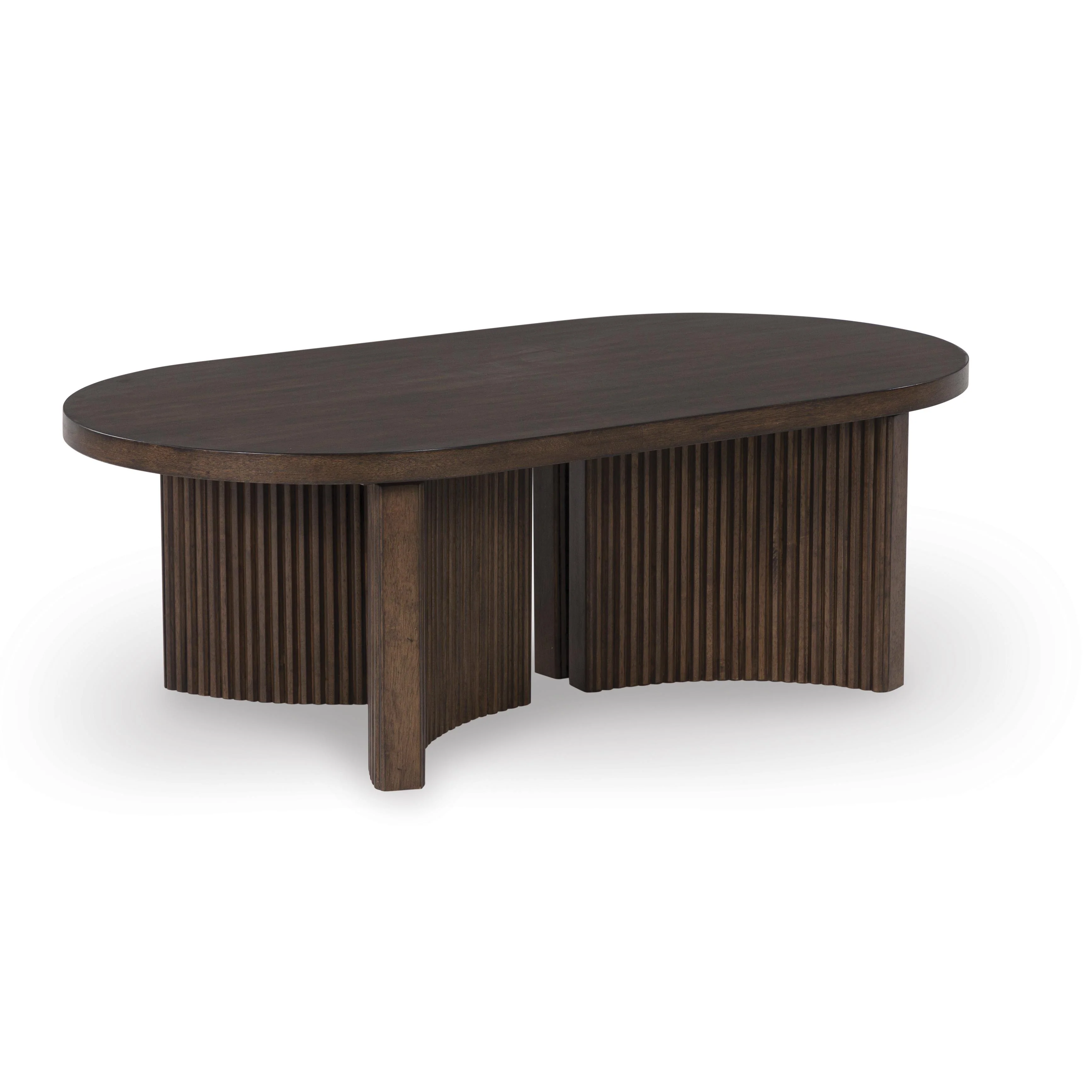 Signature Design by Ashley Korestone T689-0 Oval Cocktail Table - Image 1